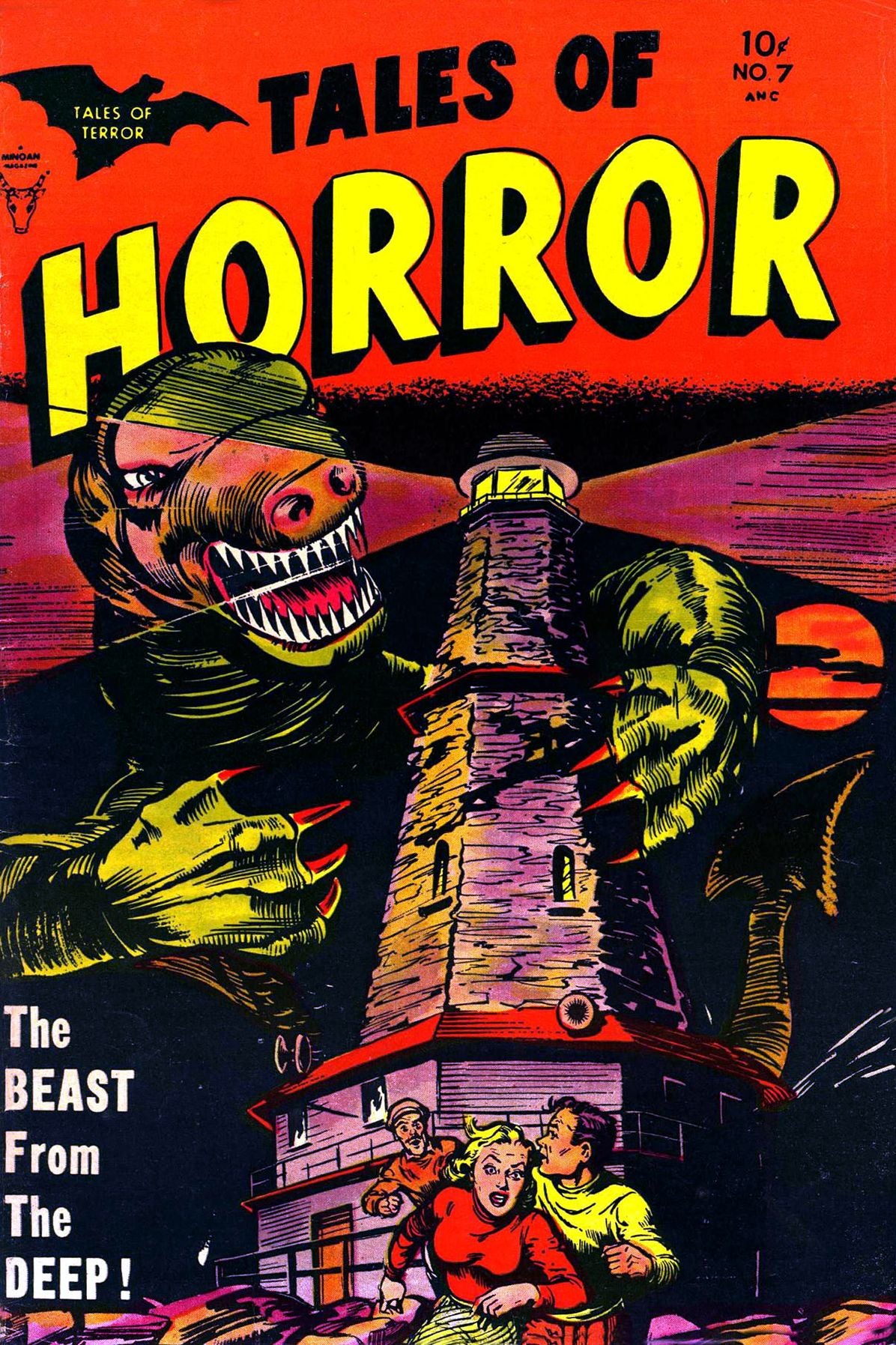 Tales of Horror, Volume 7, The Beast from the Deep (NOOK Comic with Zoom View): Digitally Remastered