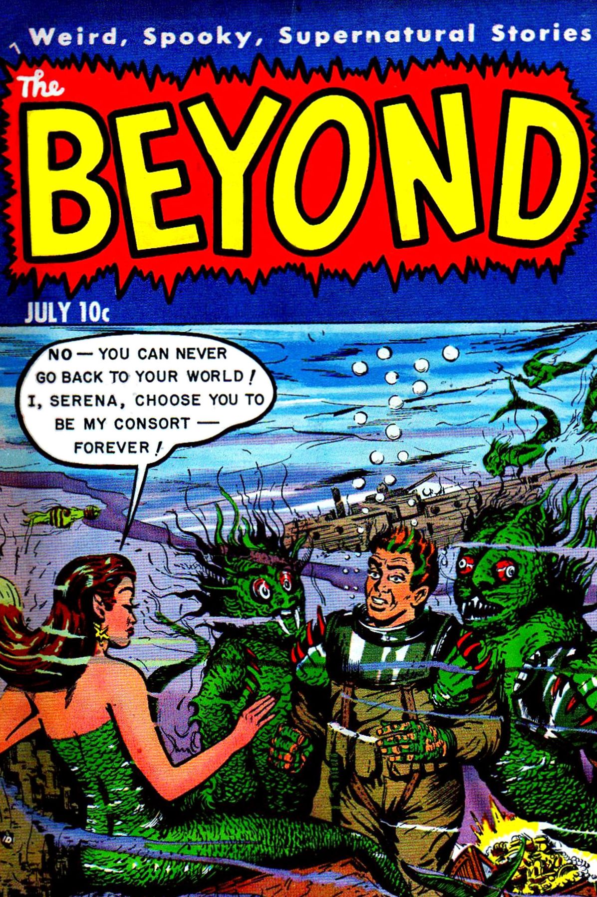 The Beyond, Number 21, Red Shadow of Abaddon (NOOK Comic with Zoom View): Digitally Remastered