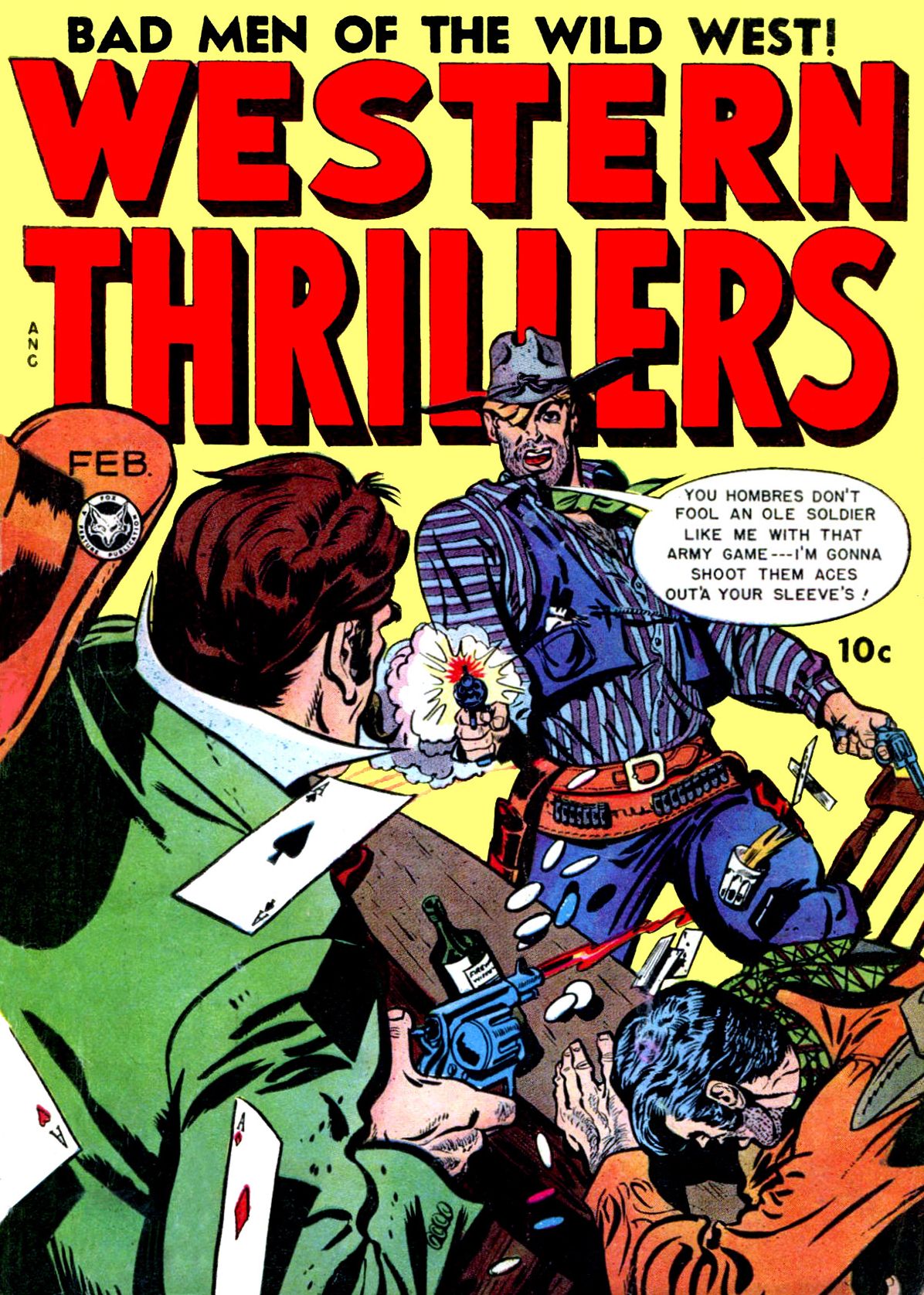 Western Thrillers, Number 4, Wicked Days of the Bella Union (NOOK Comic with Zoom View): Digitally Remastered