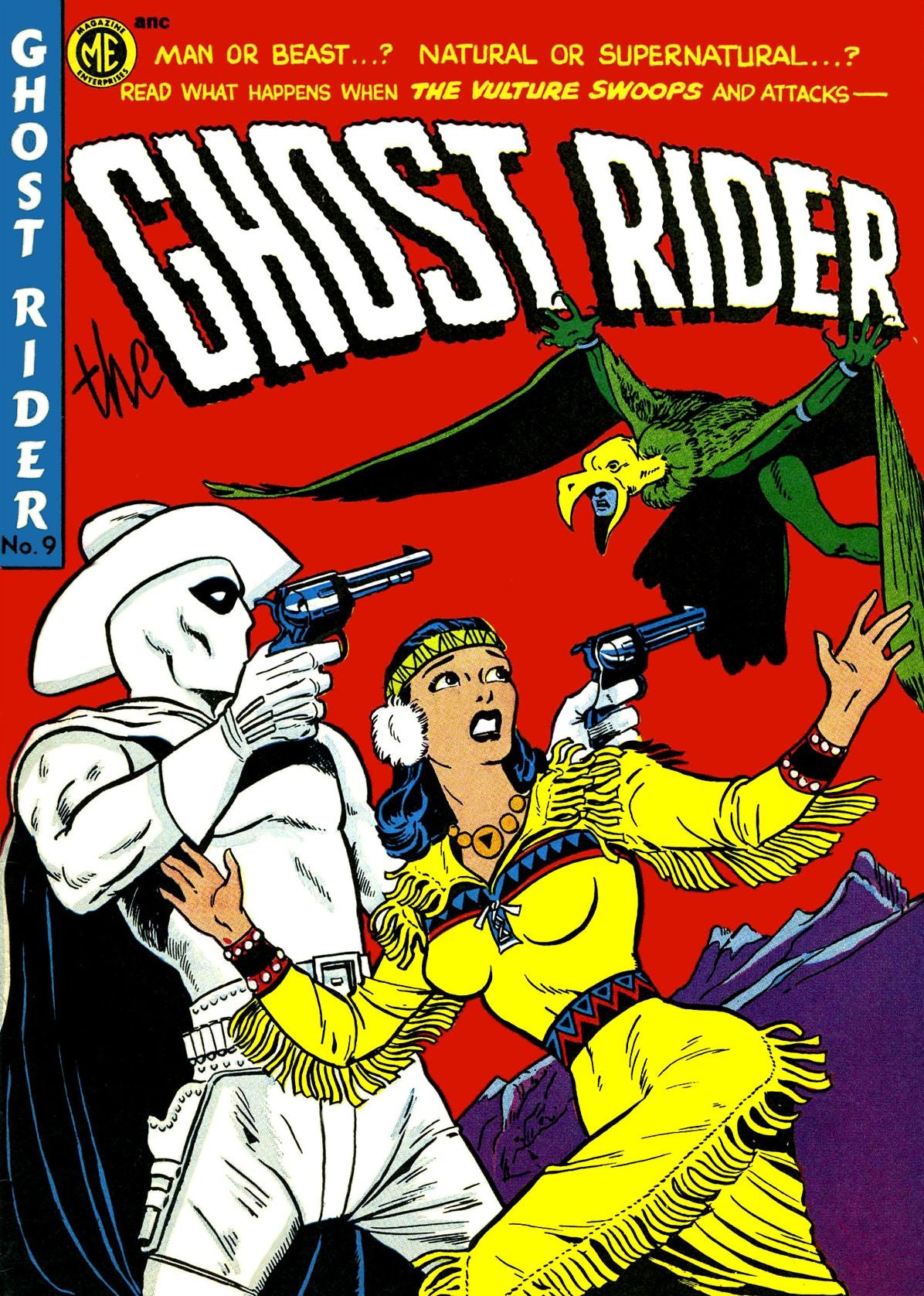 The Ghost Rider, Number 9, The Vulture Swoops (NOOK Comic with Zoom View): Digitally Remastered