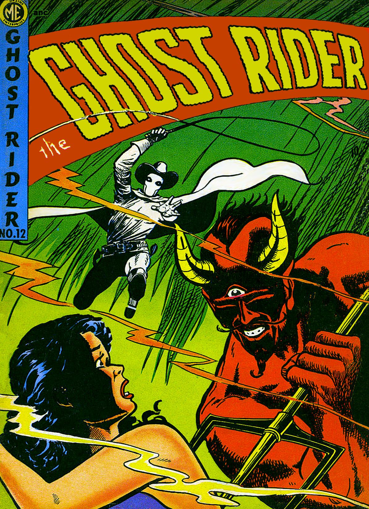 The Ghost Rider, Number 12, The Devil Deals in Death (NOOK Comic with Zoom View): Digitally Remastered