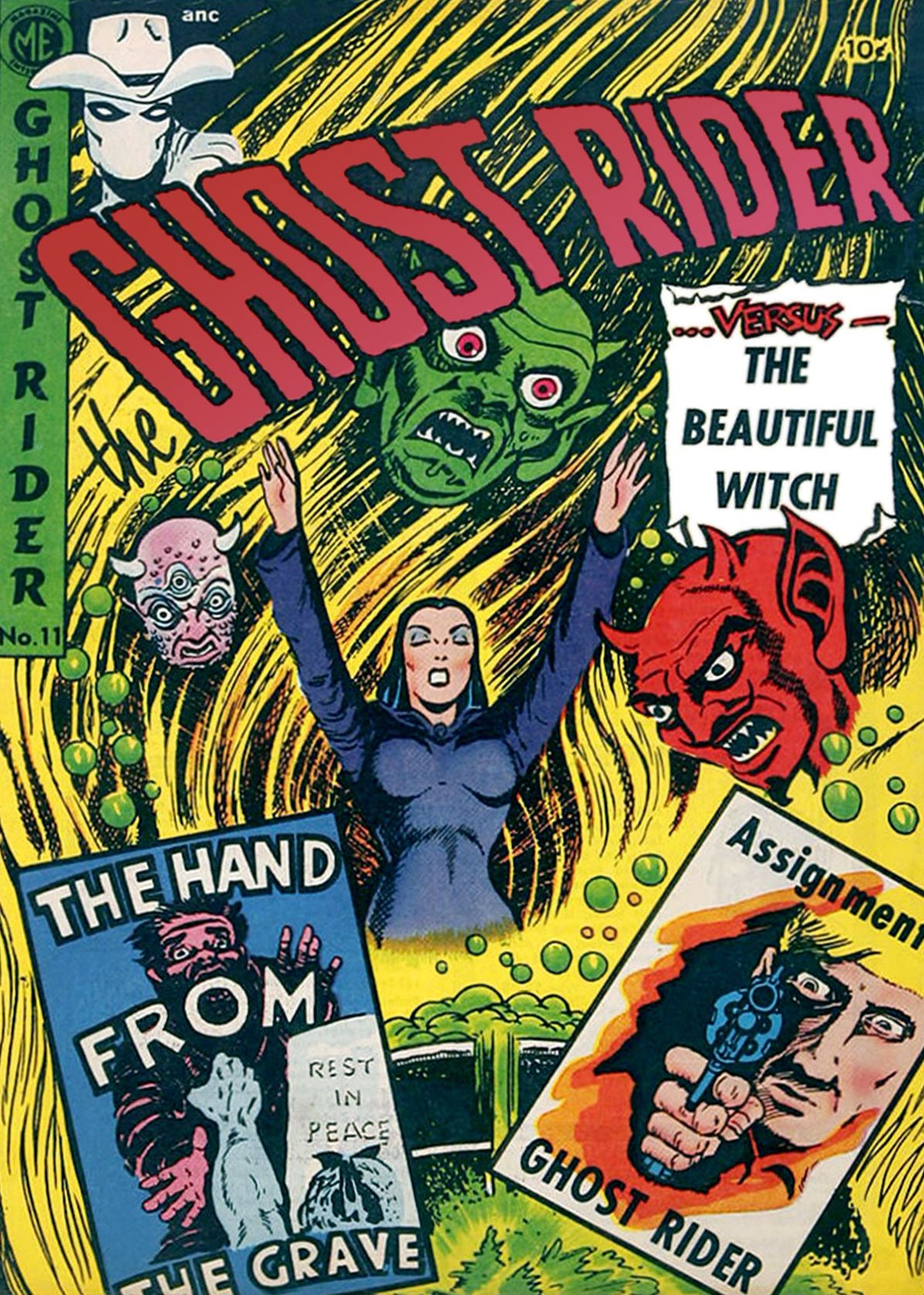 The Ghost Rider, Number 11, The Beautiful Witch (NOOK Comic with Zoom View): Digitally Remastered