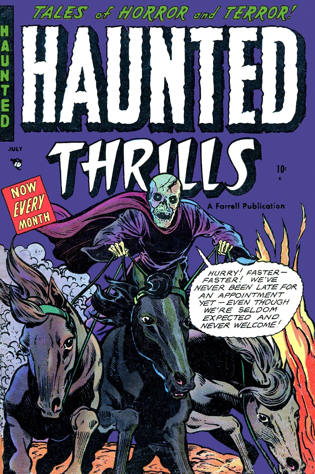 Haunted Thrills, Number 10, Death at the Mardi Gras (NOOK Comic with Zoom View): Digitally Remastered