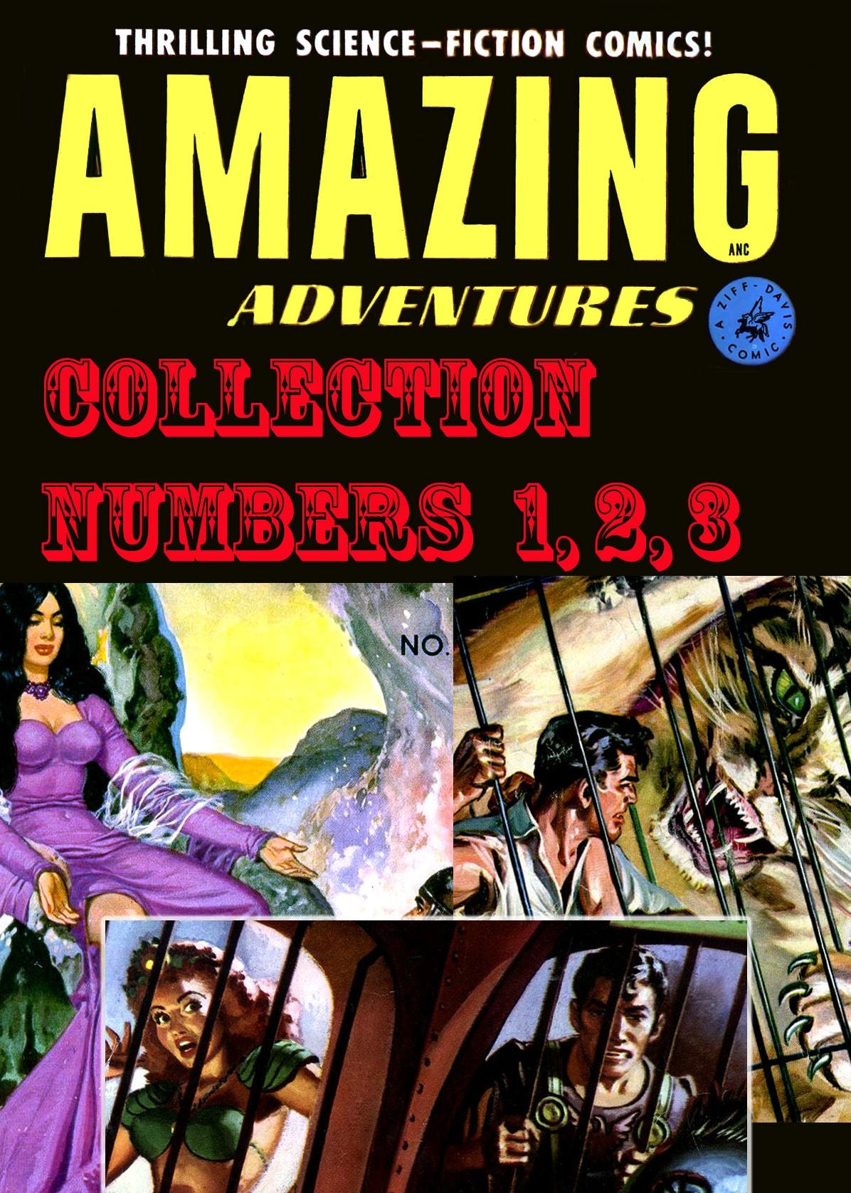 Amazing Adventures Collection, Numbers 1, 2, 3 (NOOK Comic with Zoom View): Digitally Remastered