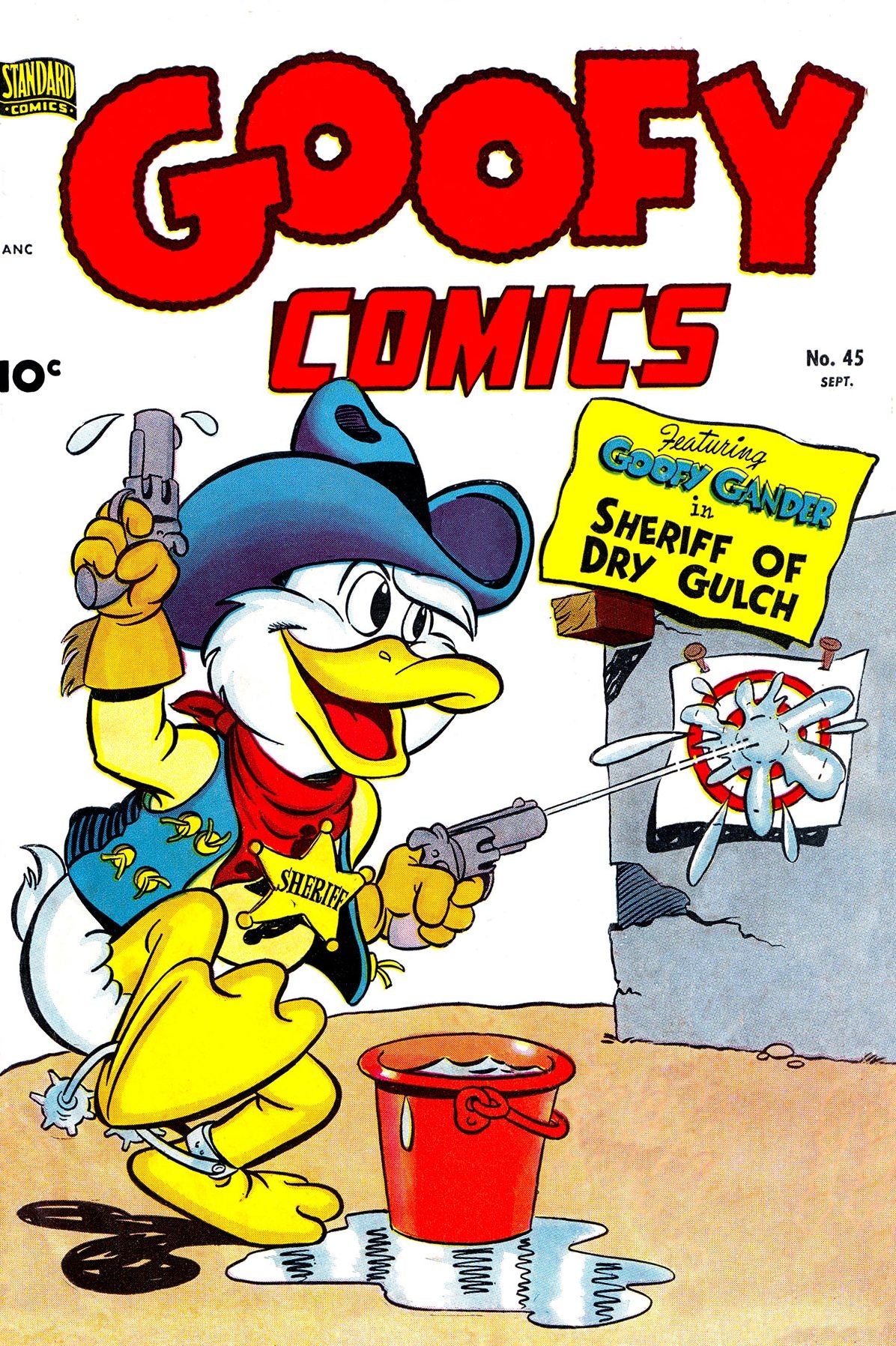 Goofy Comics, Number 45, Sheriff of Dry Gulch (NOOK Comic with Zoom View): Digitally Remastered