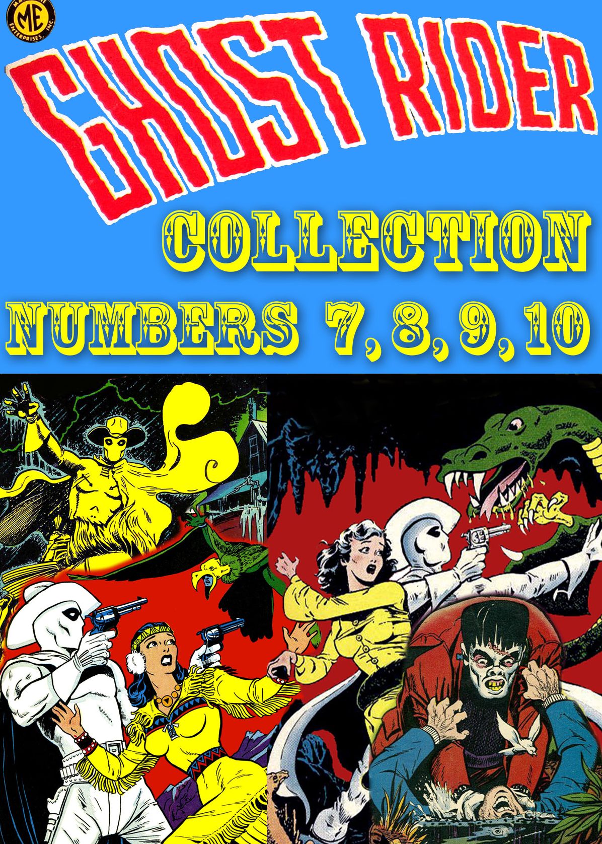The Ghost Rider Collection, Numbers 7, 8, 9, 10 (NOOK Comic with Zoom View): Digitally Remastered