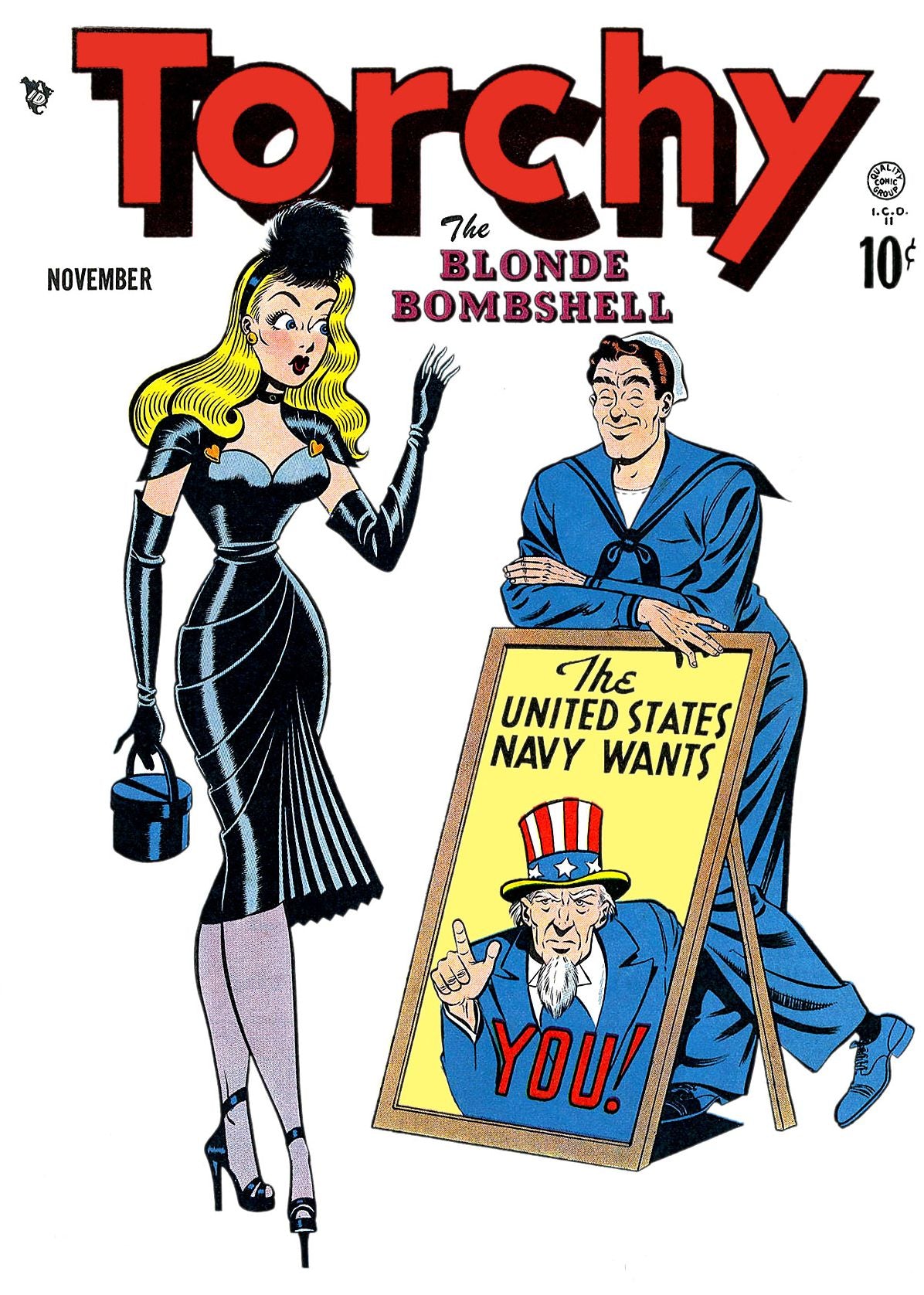 Torchy, Number 1, The Blonde Bombshell (NOOK Comic with Zoom View): Digitally Remastered