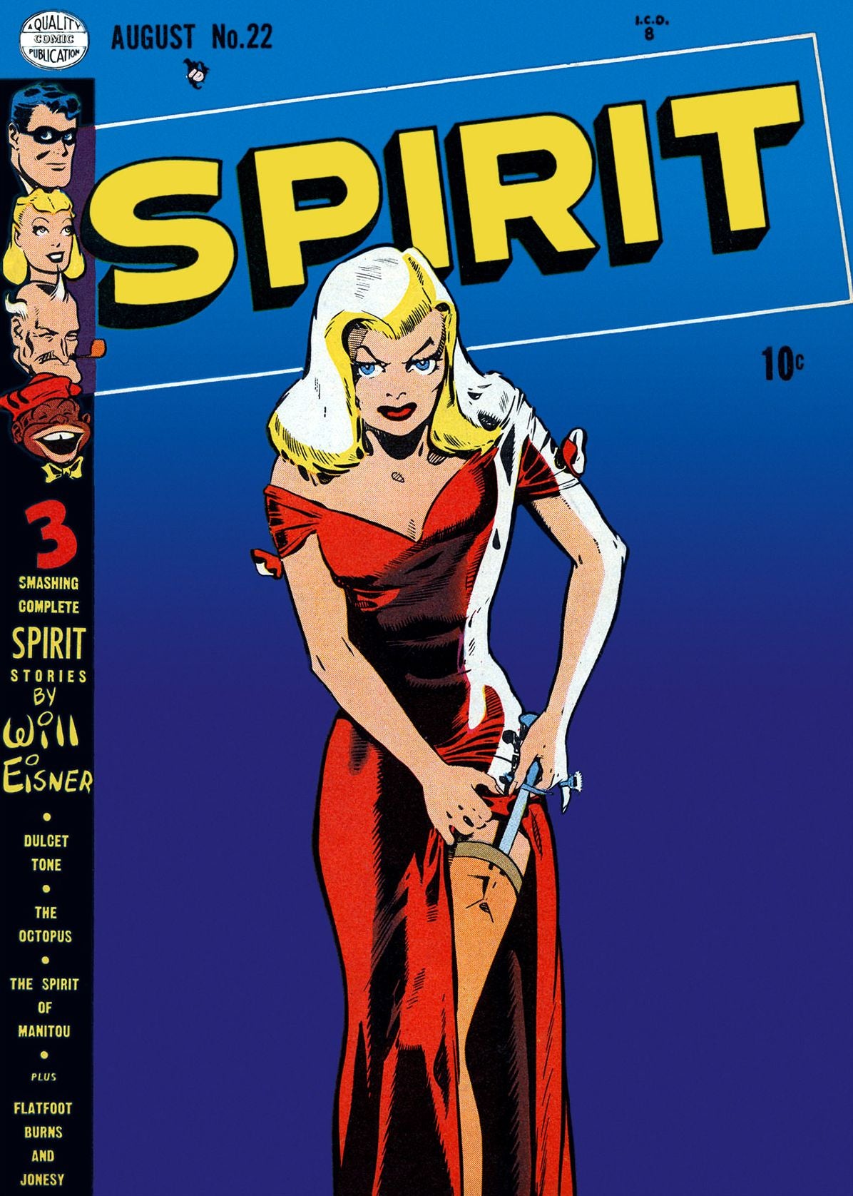 The Spirit, Number 22, Dulcet Tone (NOOK Comic with Zoom View): Digitally Remastered