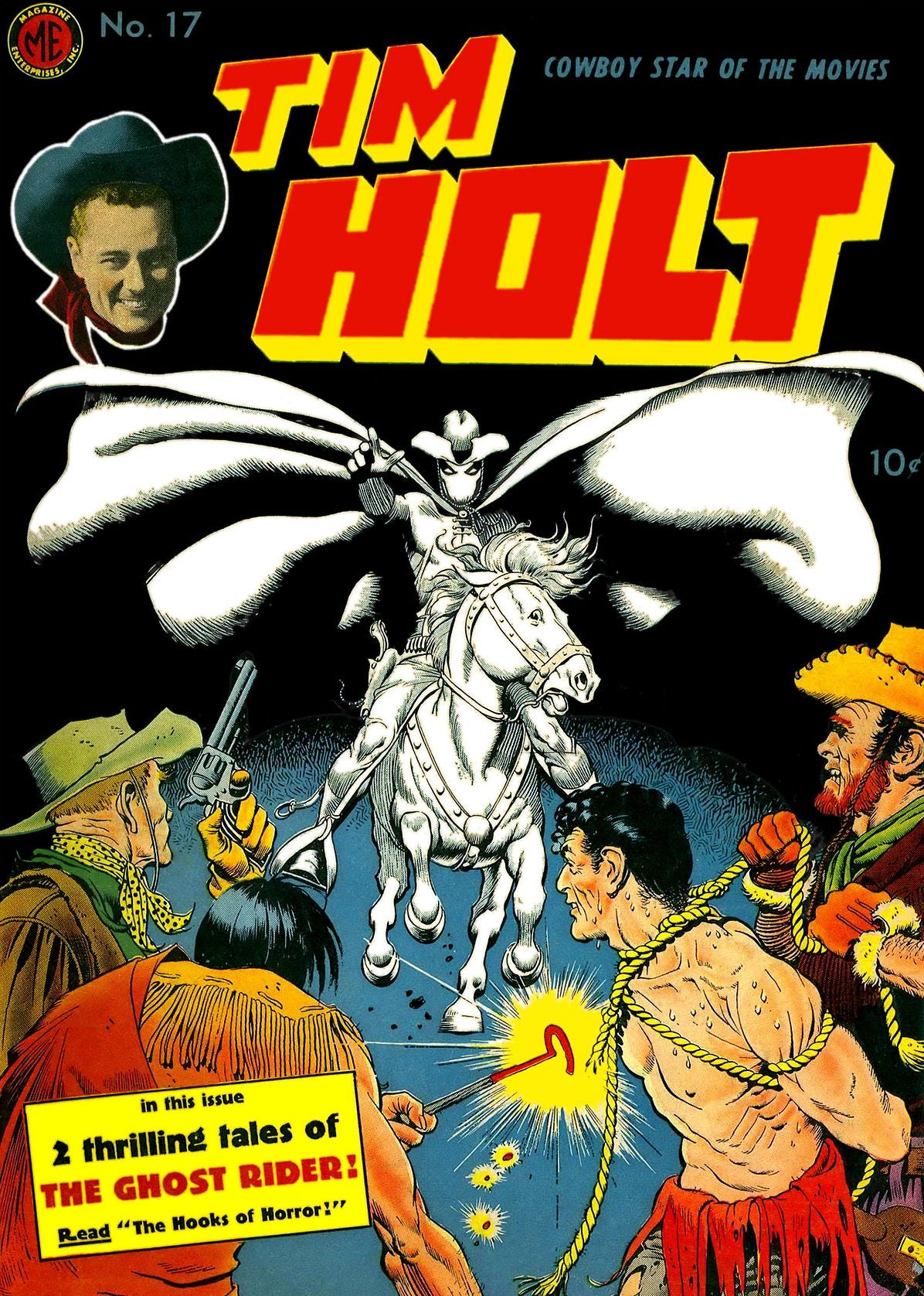 Tim Holt Western Adventures, Number 17, The Painted Killer (NOOK Comic with Zoom View): Digitally Remastered