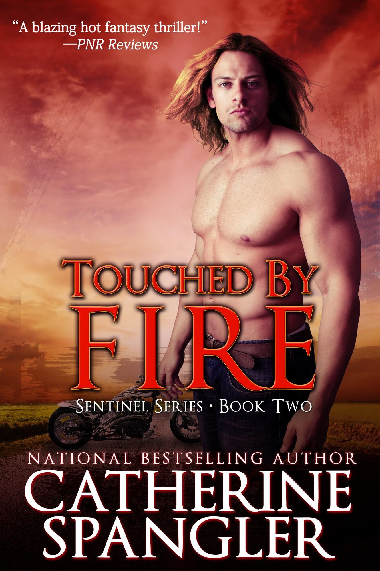 Touched by Fire - An Urban Fantasy Romance (Book 2, The Sentinel Series)