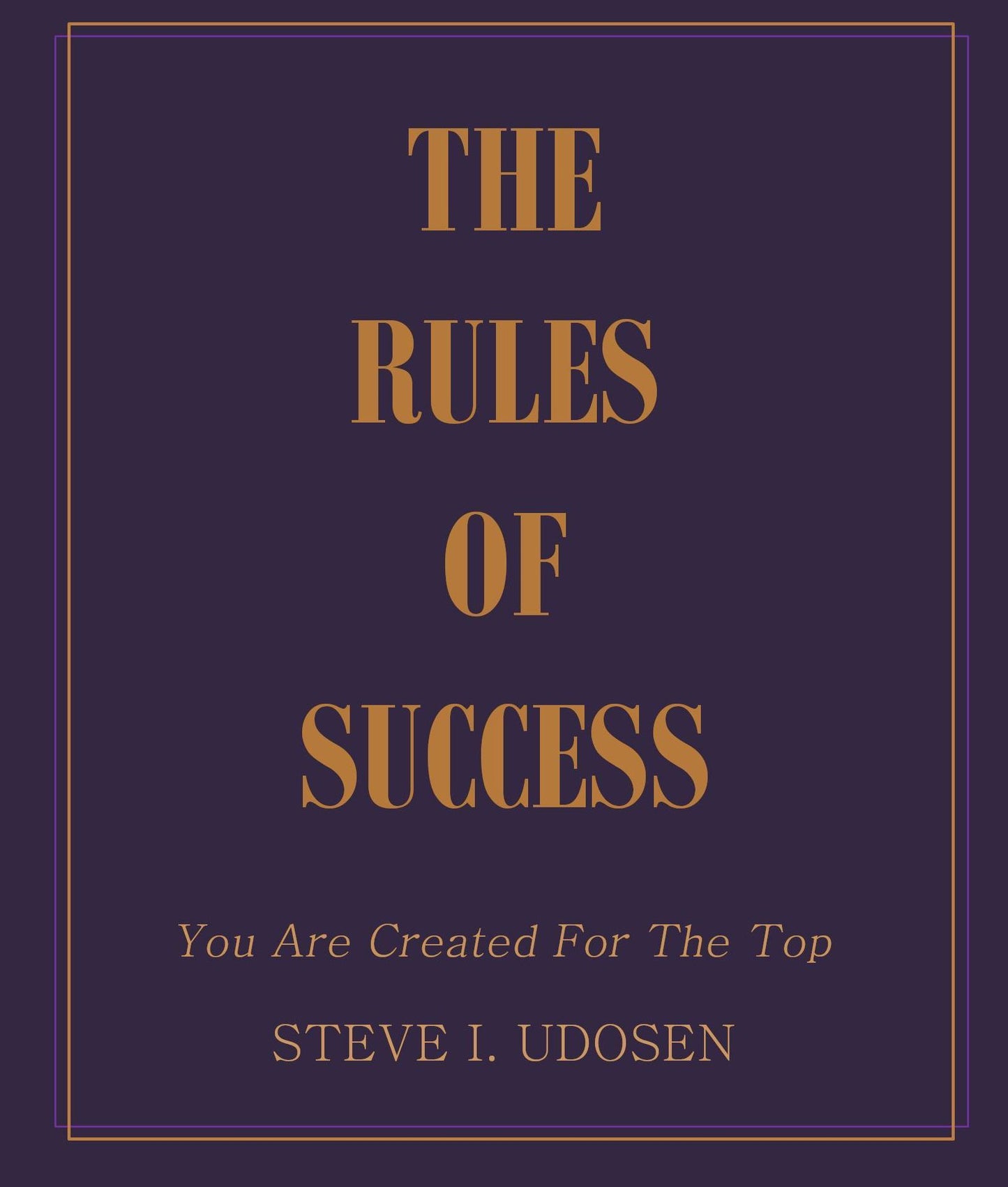 The Rules of Success