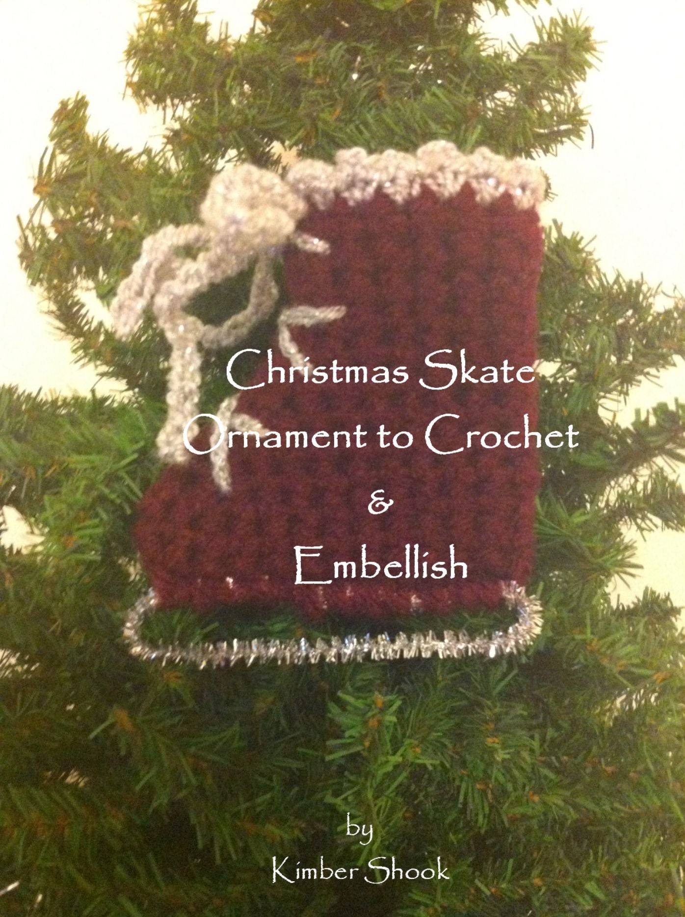 Christmas Skate Ornament to Crochet & Embellish