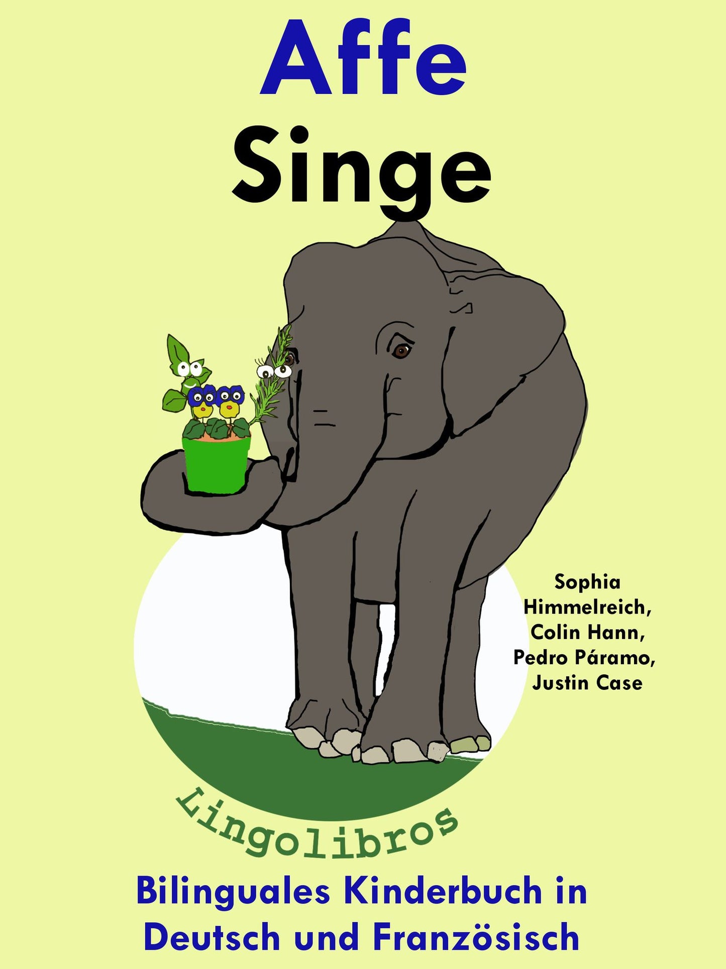 Bilinguales Kinderbuch in Deutsch und Französisch: Affe - Singe - Die Serie zum Französisch Lernen