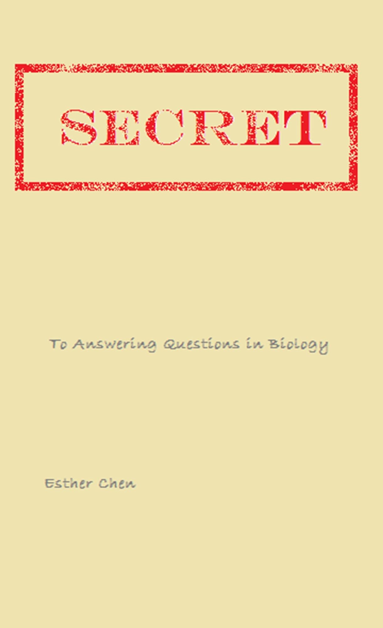 Secret Of Answering Biology Questions