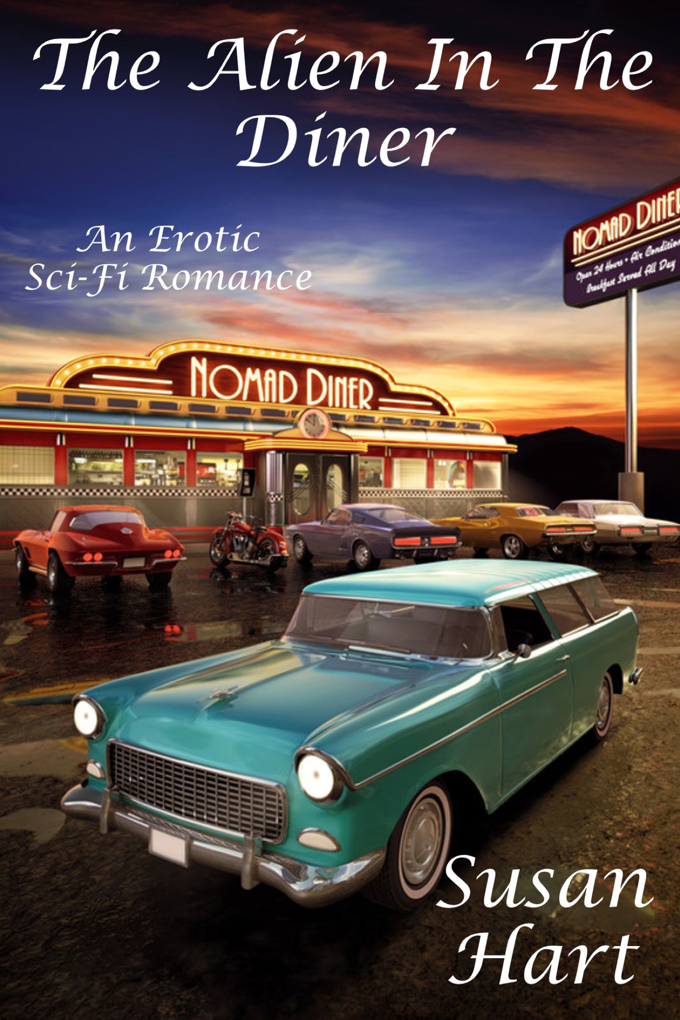 The Alien In The Diner (A Delightful Erotic Alien Encounter)
