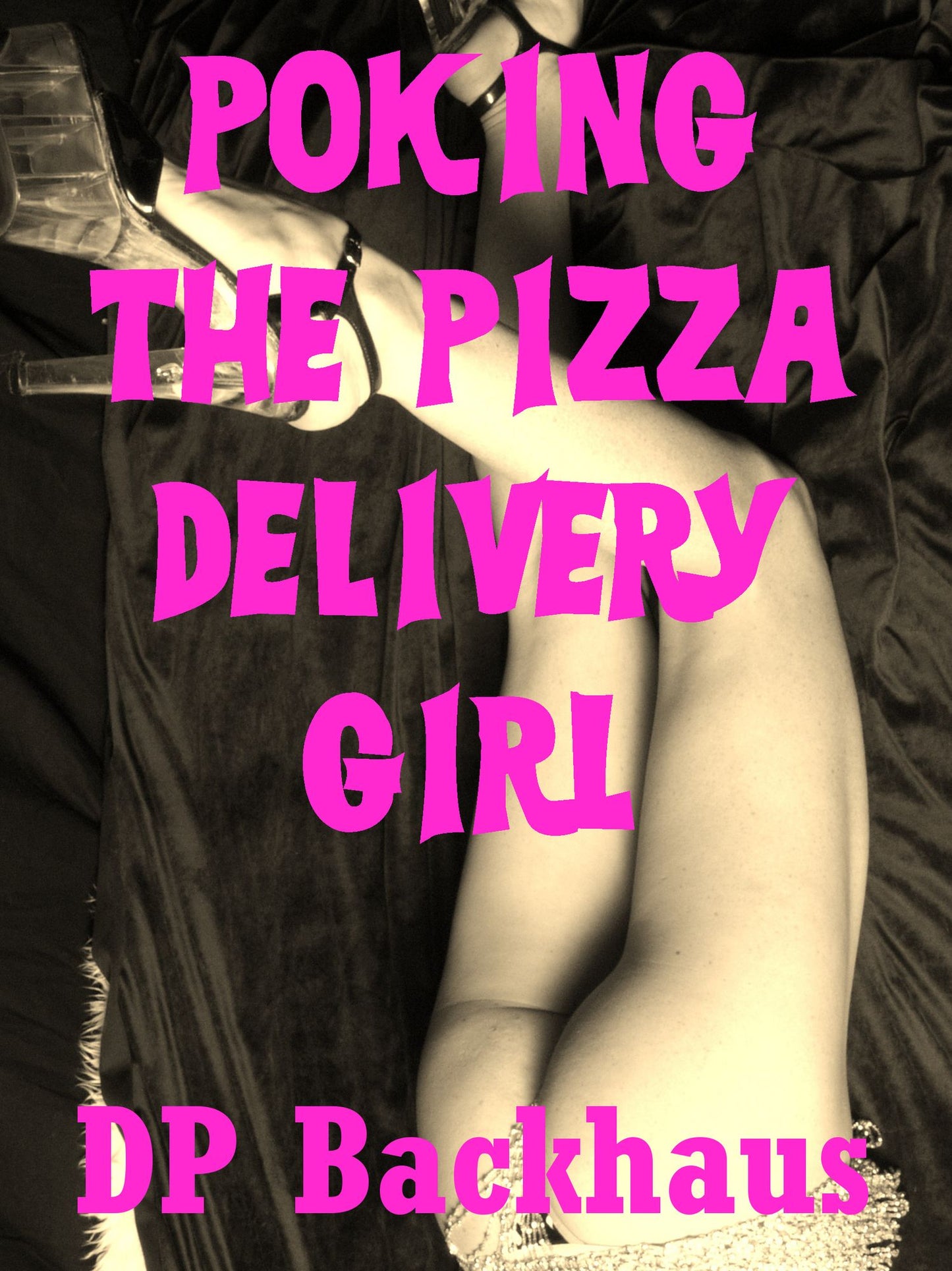 Poking the Pizza Delivery Girl (An MMF Threesome Sex With Stranger Erotica Story)