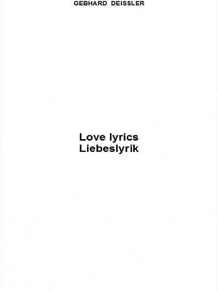 Love Lyrics - Liebeslyrik