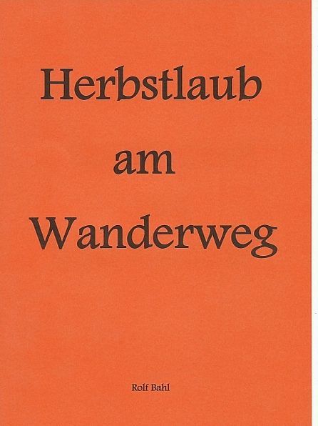 Herbstlaub am Wanderweg