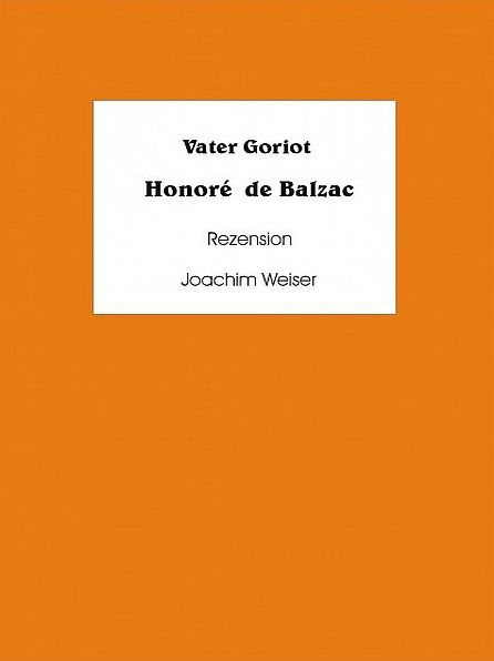 Vater Goriot Rezension