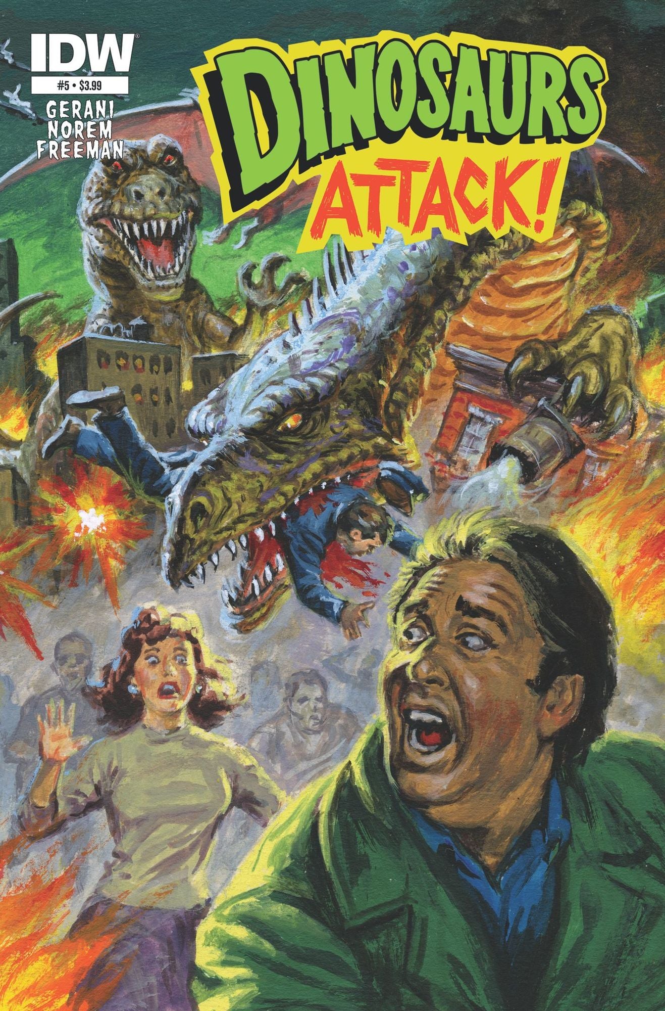 Dinosaurs Attack #5