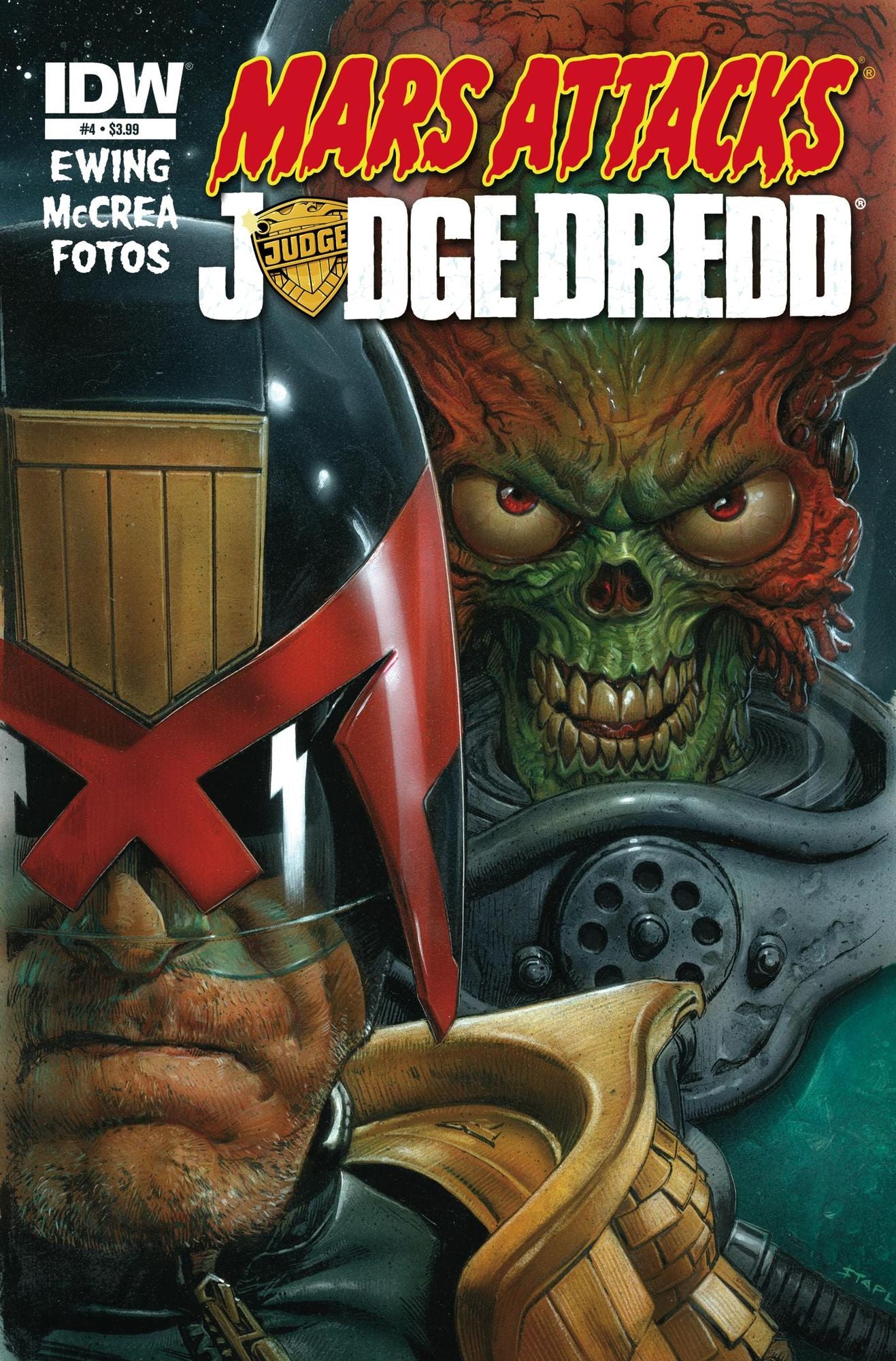 Mars Attacks Judge Dredd #4