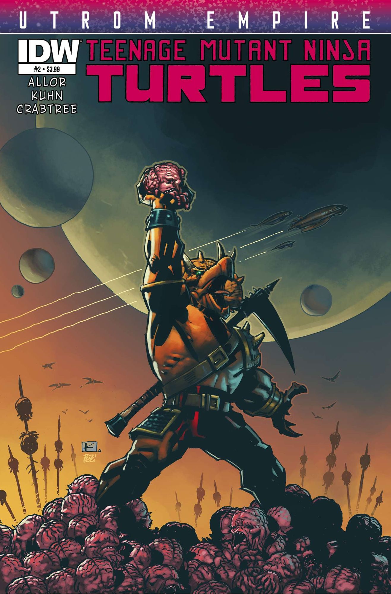 Teenage Mutant Ninja Turtles: Utrom Empire #2