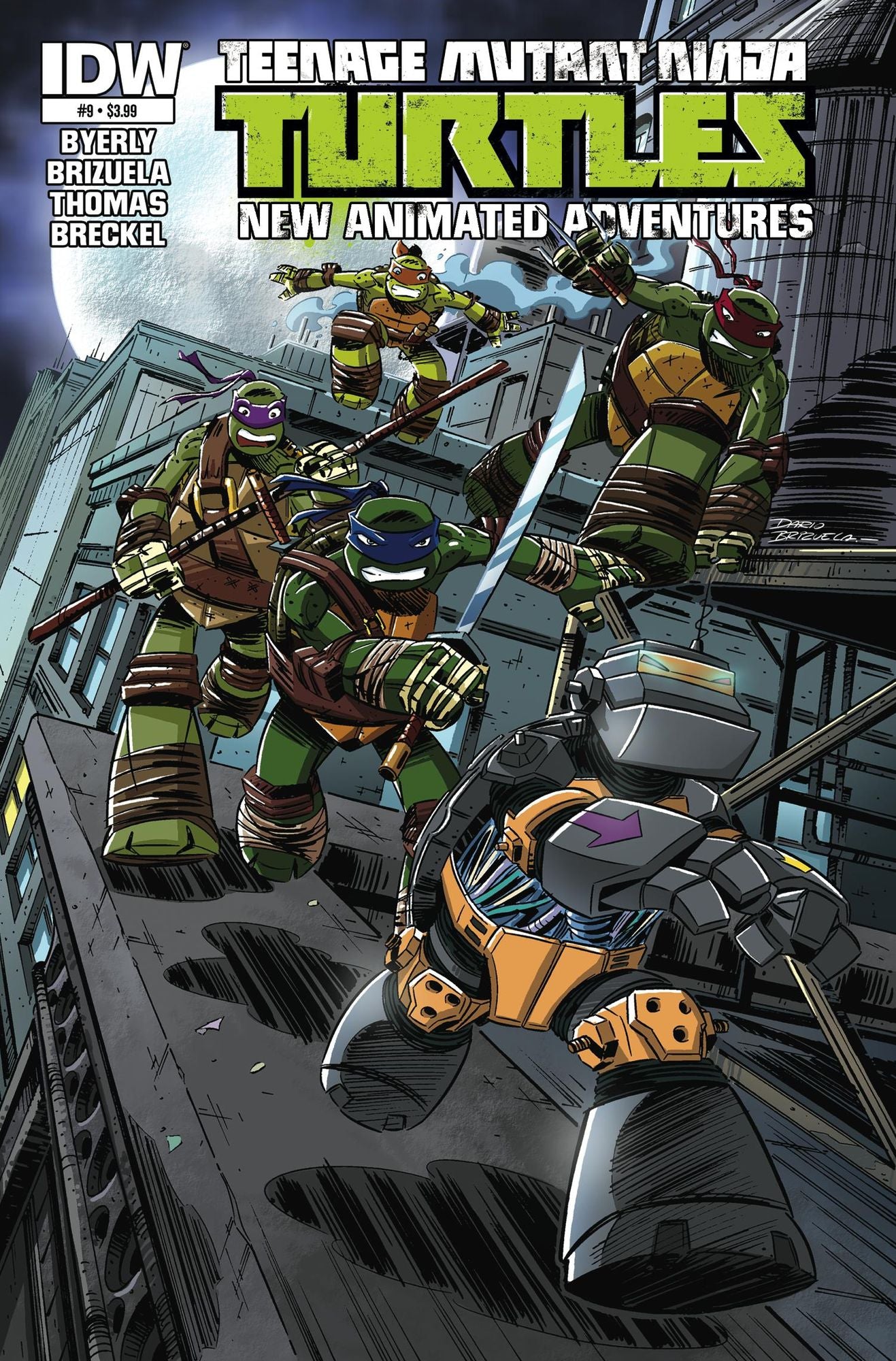 Teenage Mutant Ninja Turtles: New Animated Adventures #9