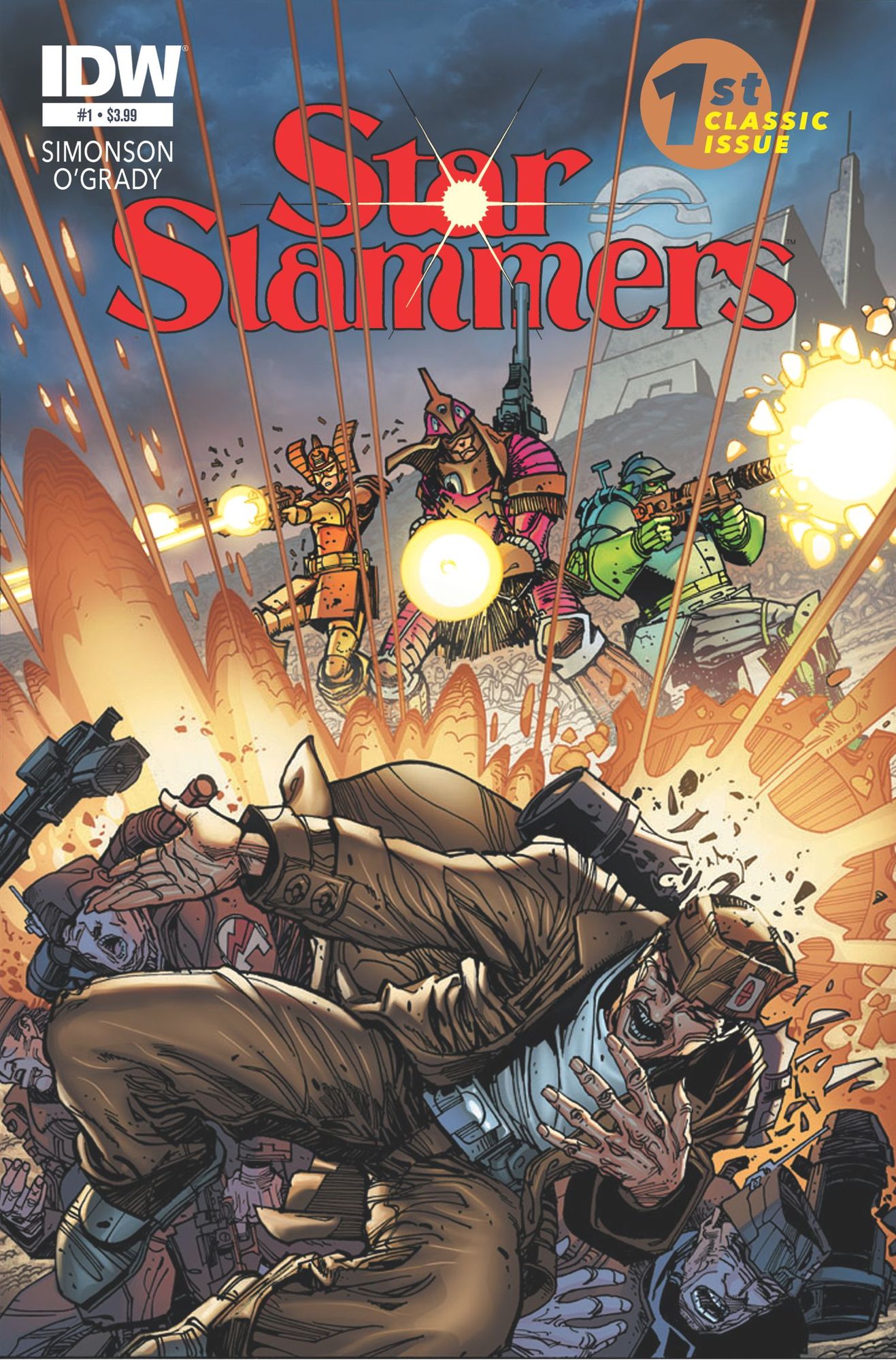 Star Slammers: Re-mastered! #1
