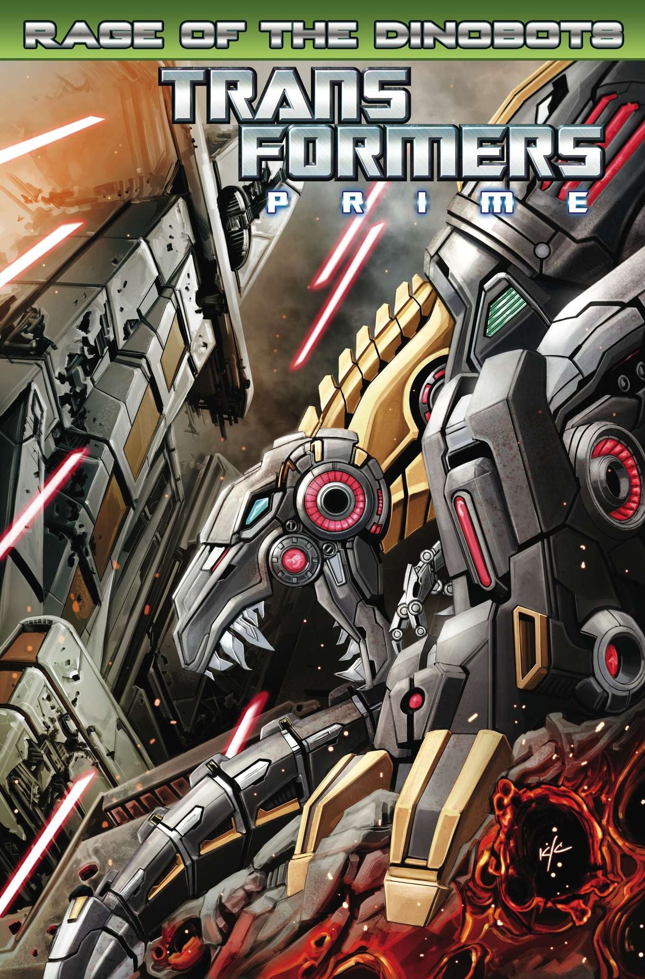 Transformers: Prime - Rage of the Dinobots #2