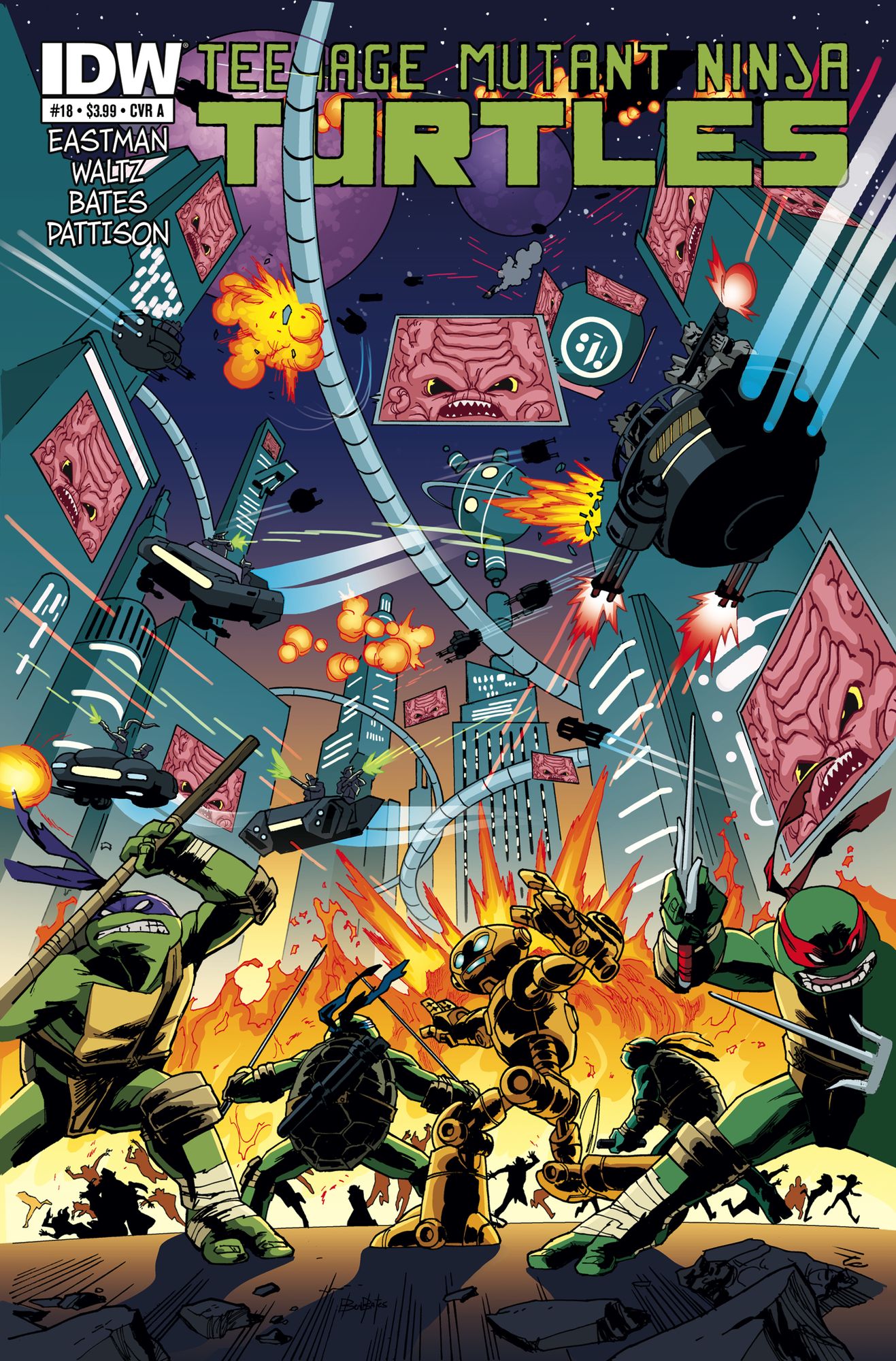 Teenage Mutant Ninja Turtles #18