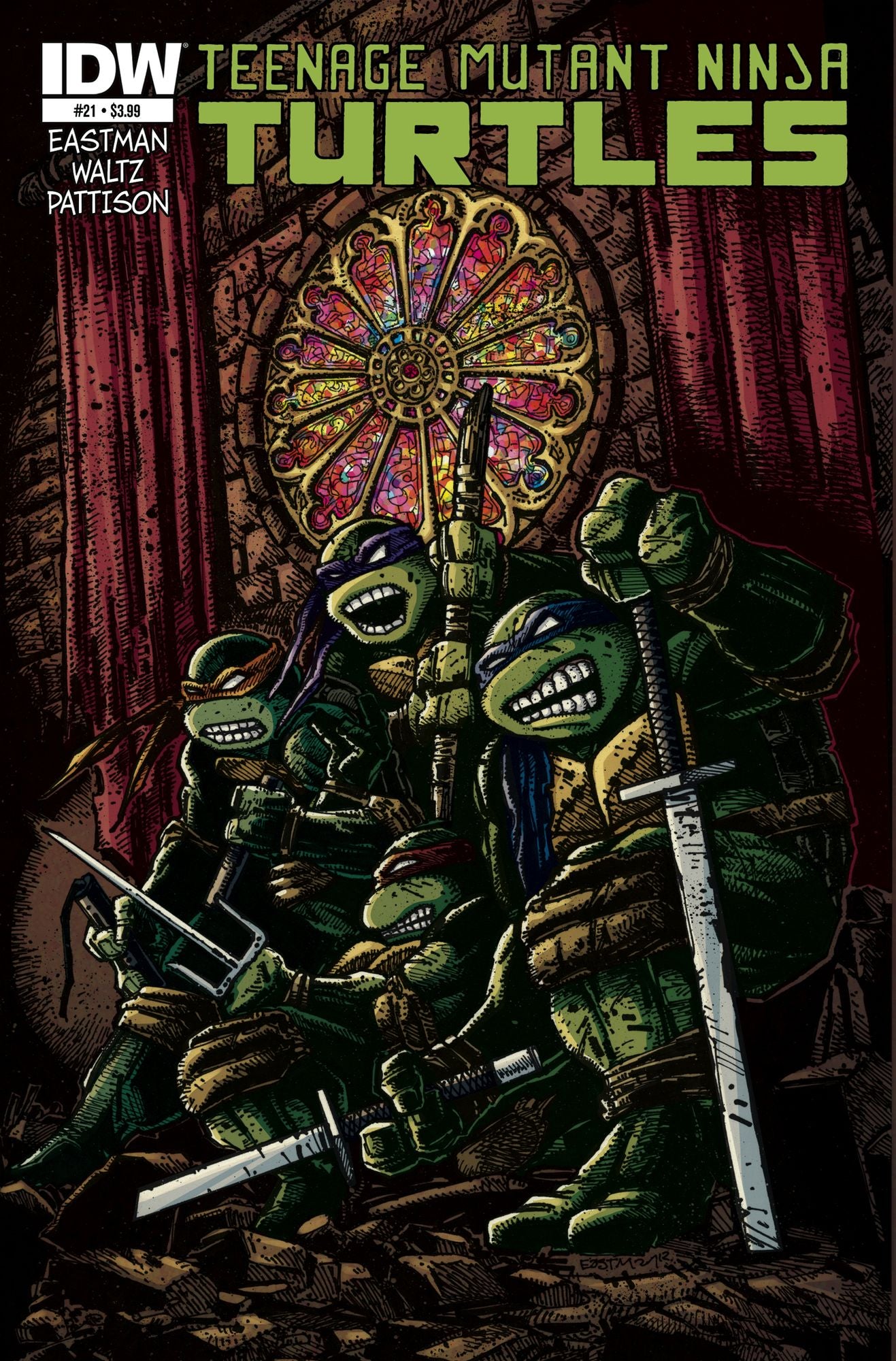 Teenage Mutant Ninja Turtles #21