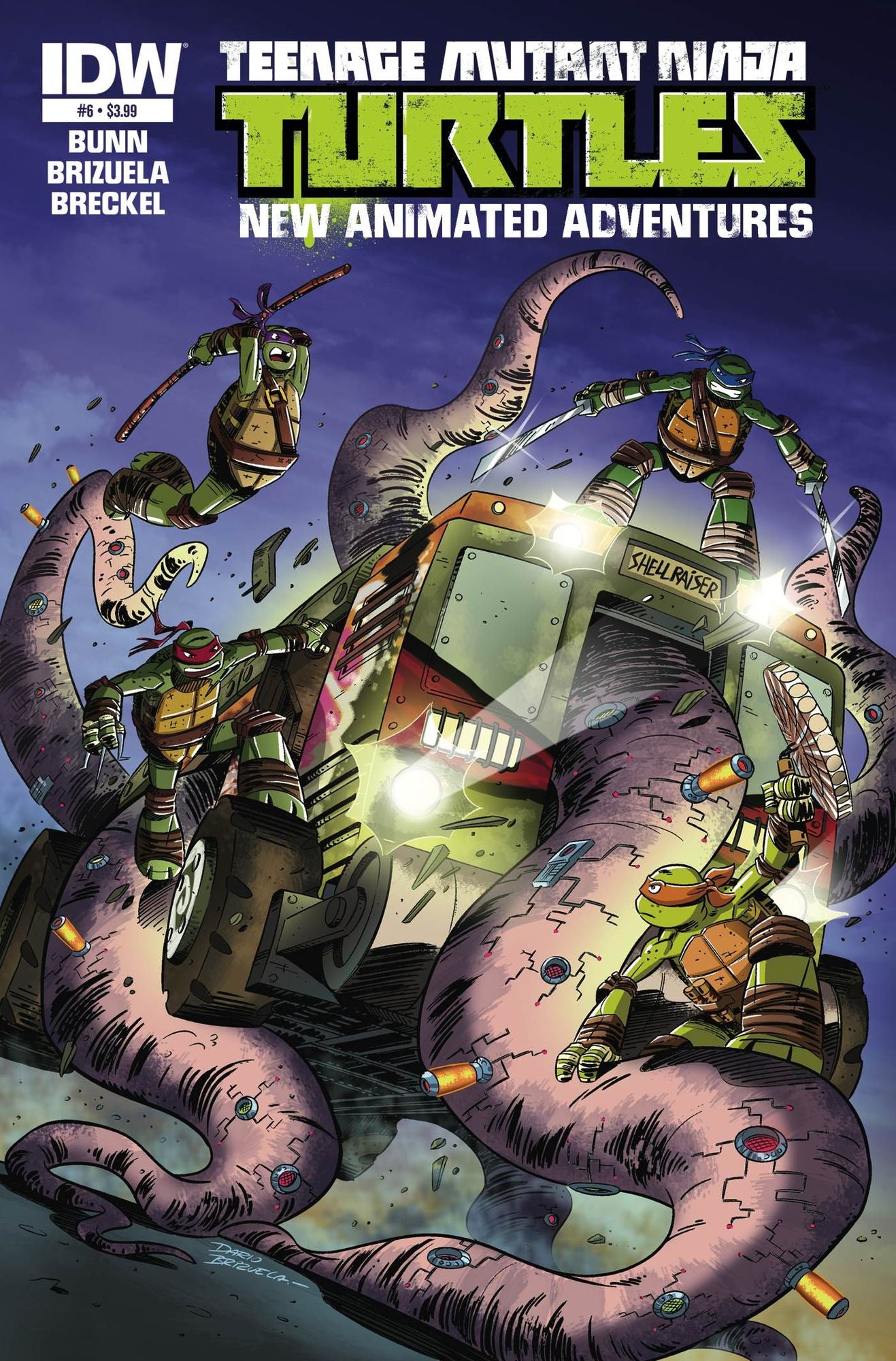 Teenage Mutant Ninja Turtles: New Animated Adventures #6
