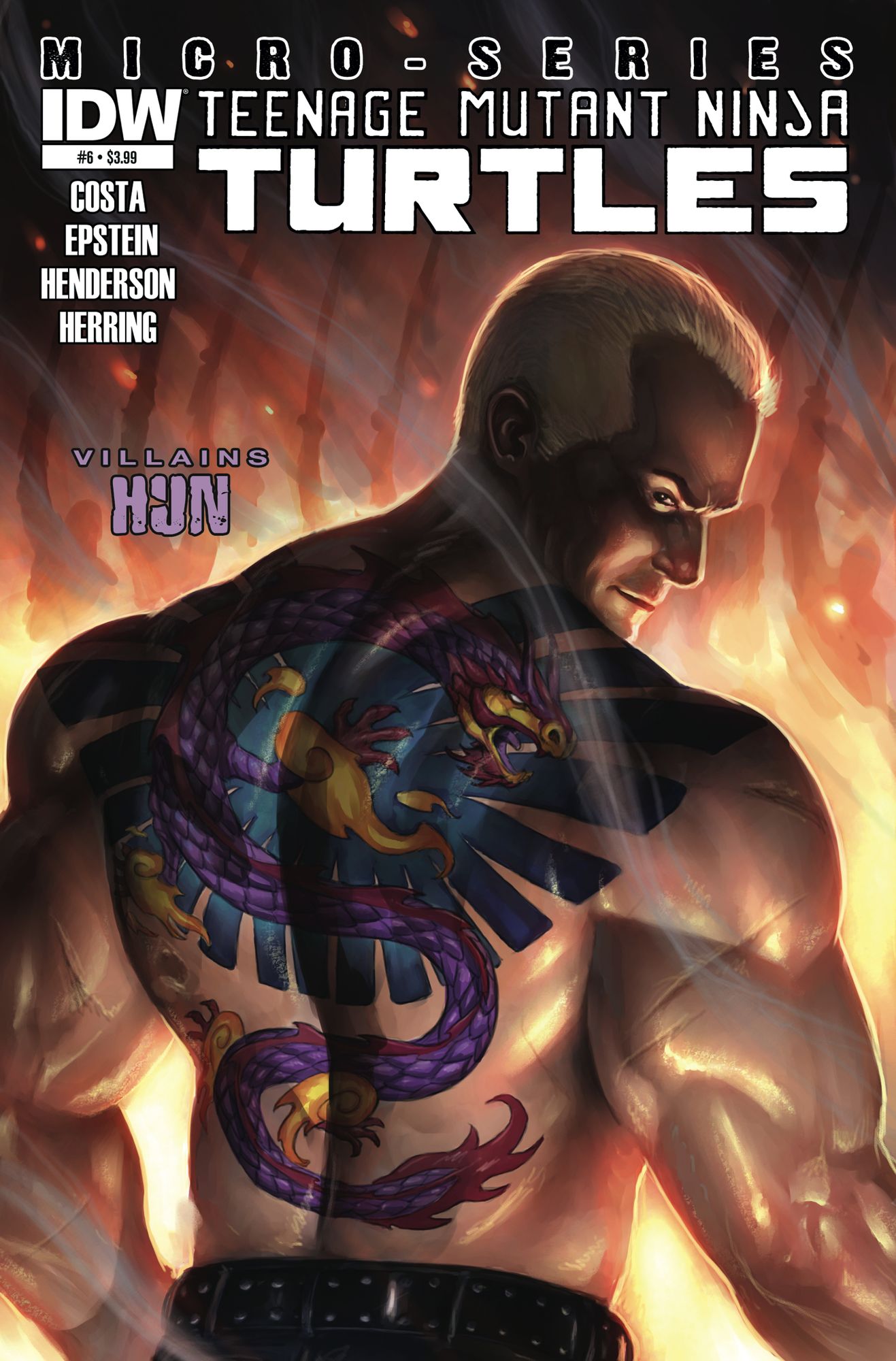 Teenage Mutant Ninja Turtles: Villain Micro-Series #6 - Hun