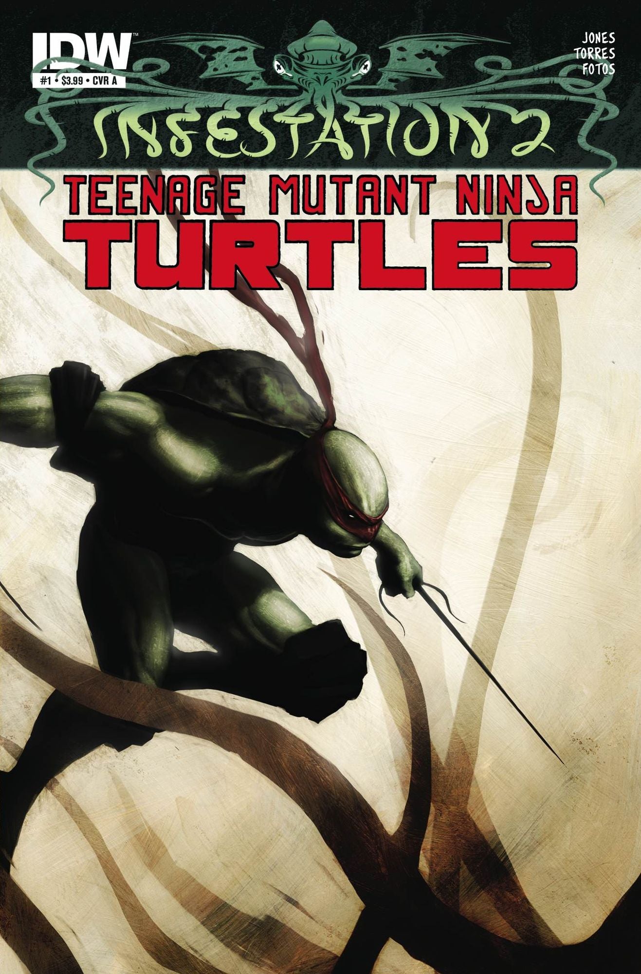Infestation II: Teenage Mutant Ninja Turtles #1