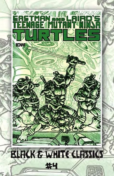 Teenage Mutant Ninja Turtles: Black & White Classics #4