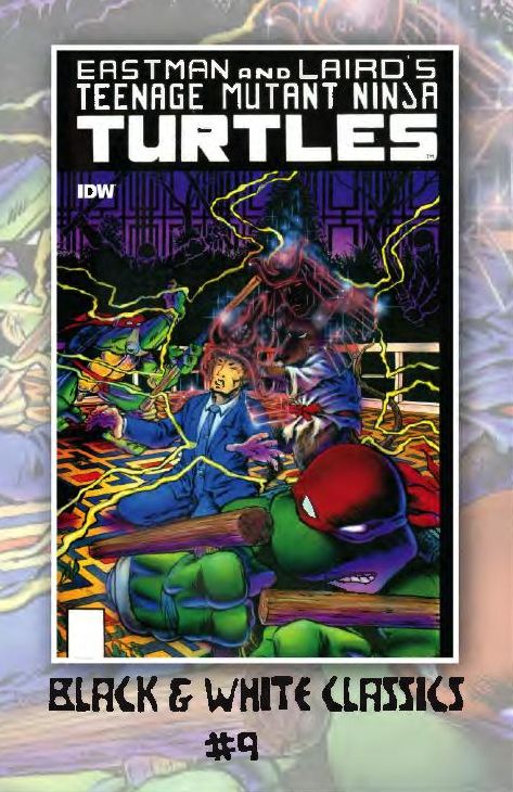 Teenage Mutant Ninja Turtles: Black & White Classics #9
