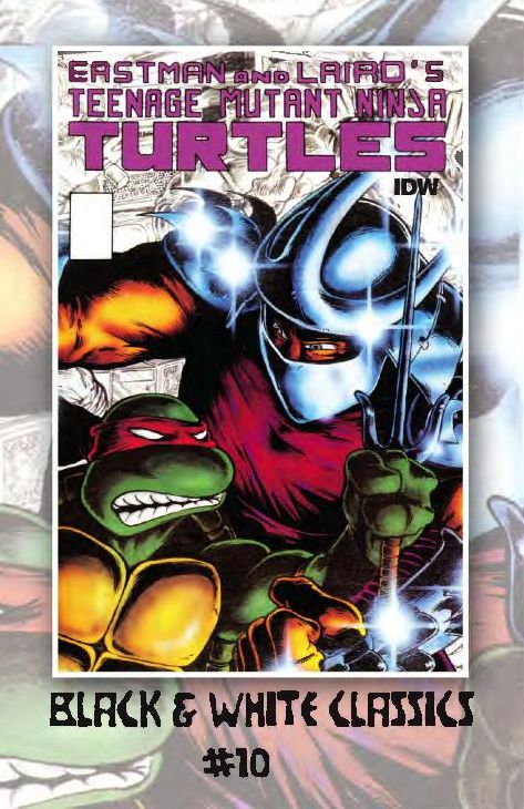 Teenage Mutant Ninja Turtles: Black & White Classics #10