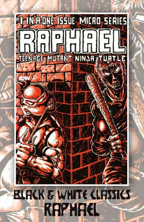 Teenage Mutant Ninja Turtles: Black & White Classics - Raphael