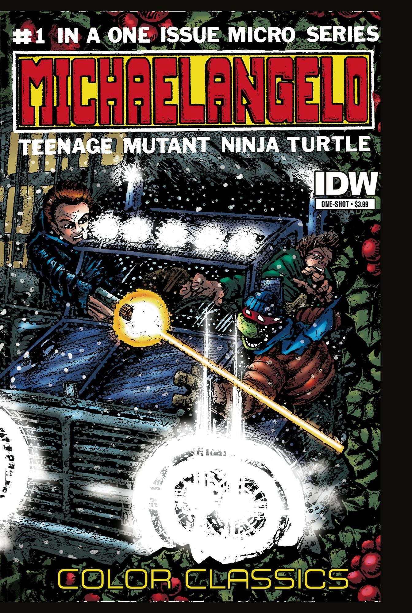 Teenage Mutant Ninja Turtles: Color Classics - Michelangelo Micro Series #2