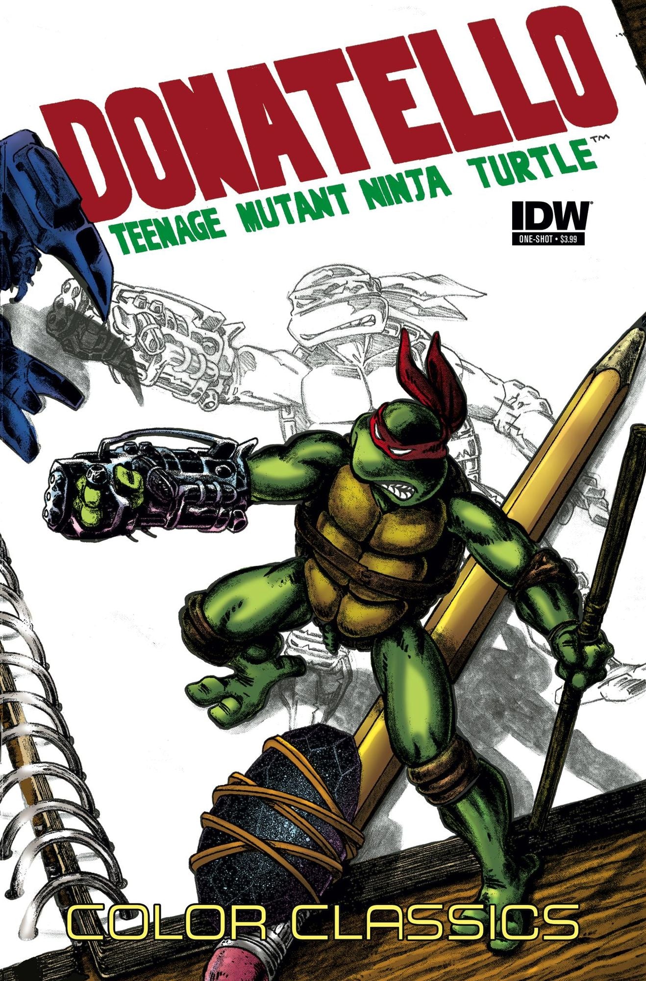 Teenage Mutant Ninja Turtles: Color Classics - Donatello Micro Series #3