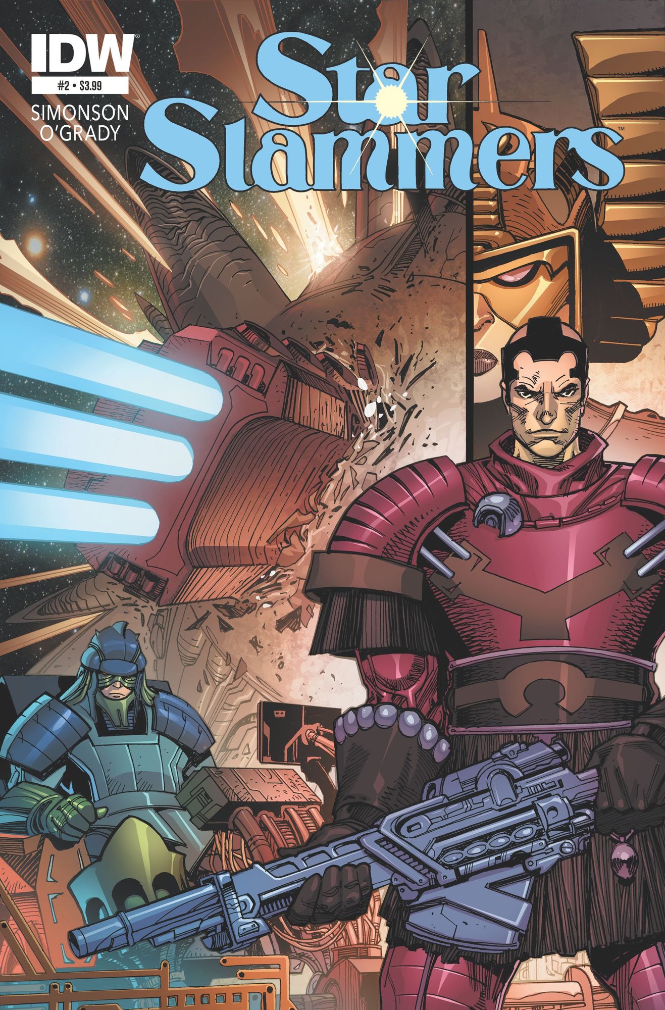 Star Slammers: Re-mastered! #2