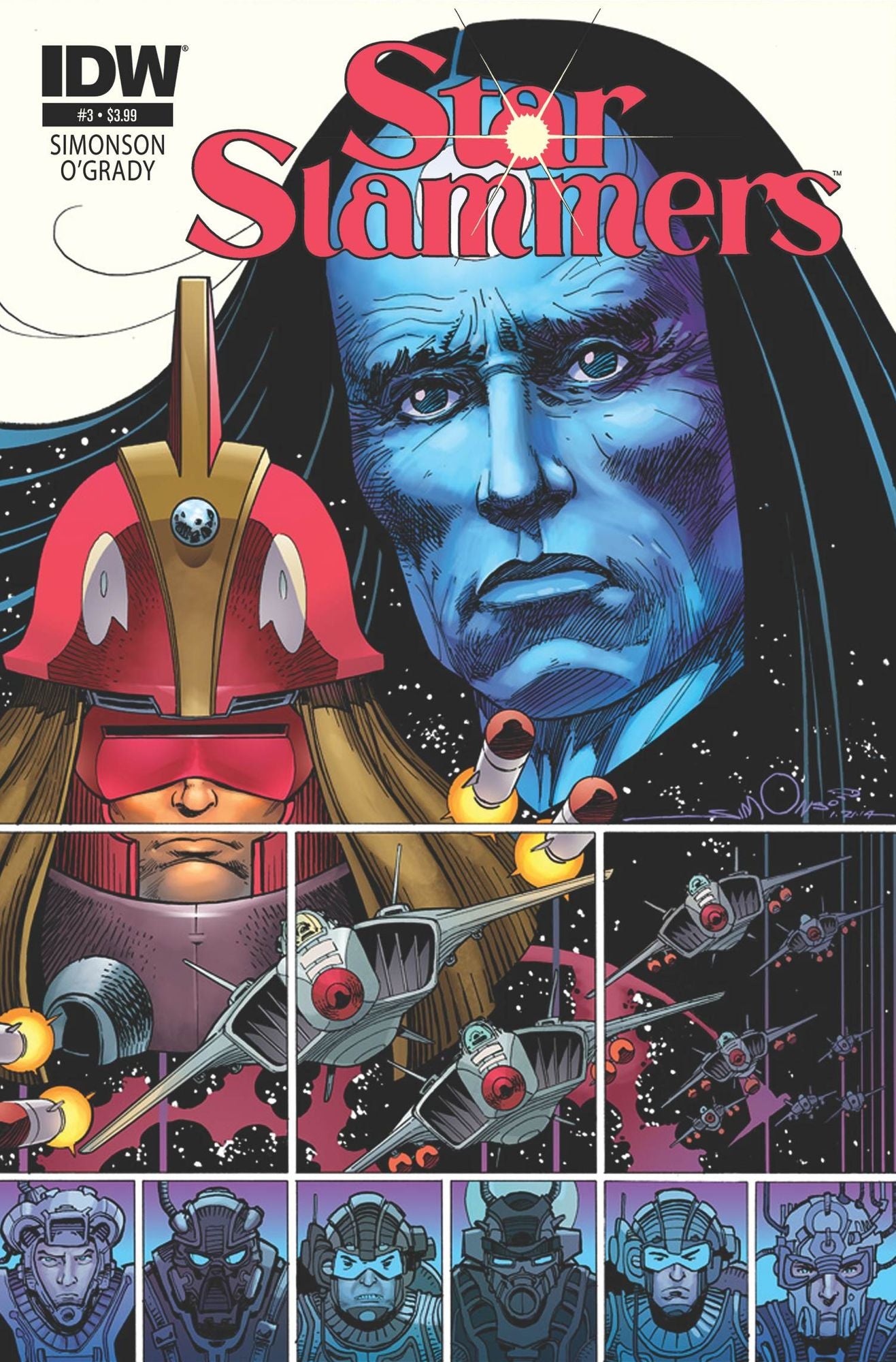 Star Slammers: Re-mastered! #3
