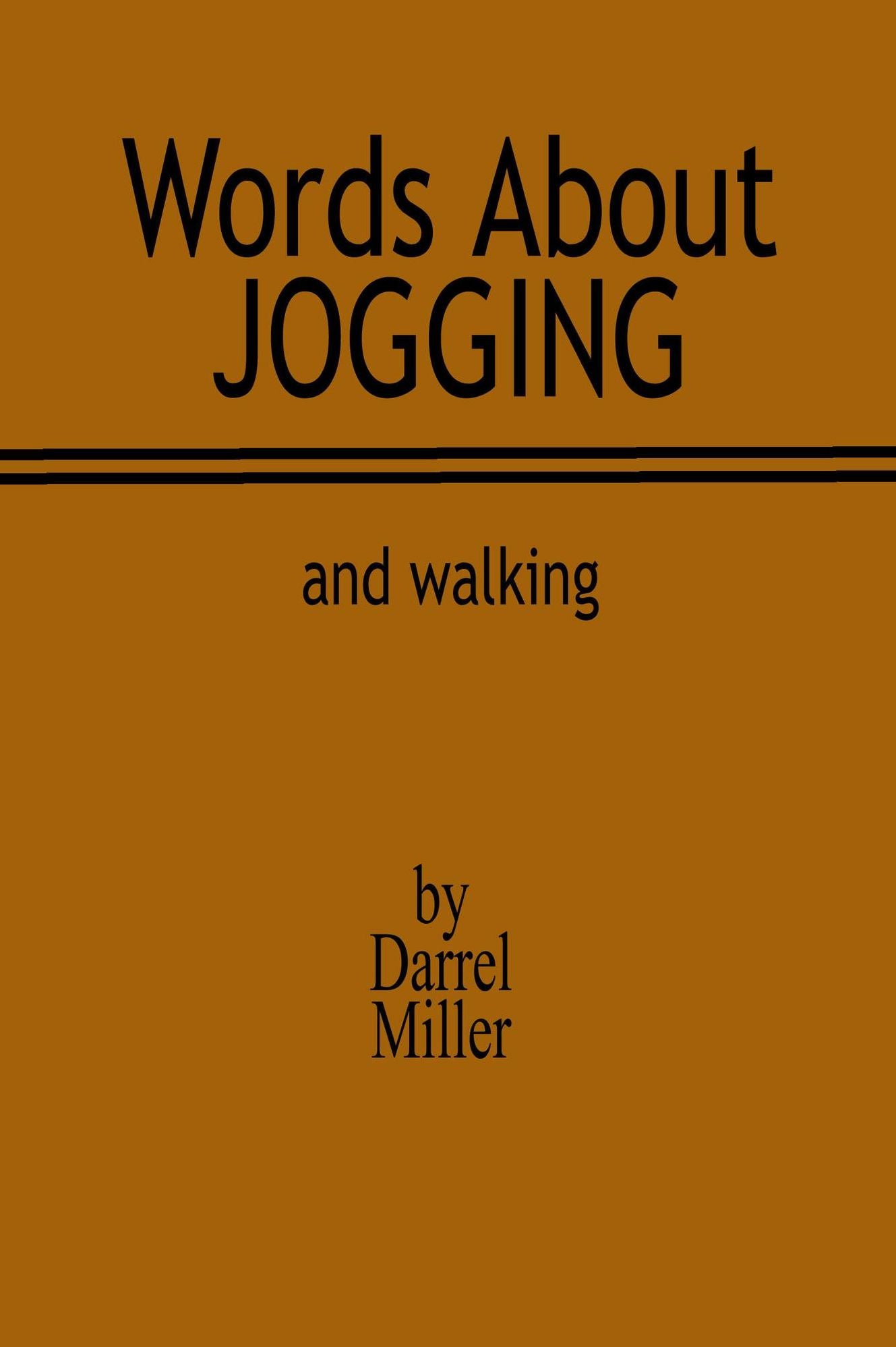 Words about Jogging