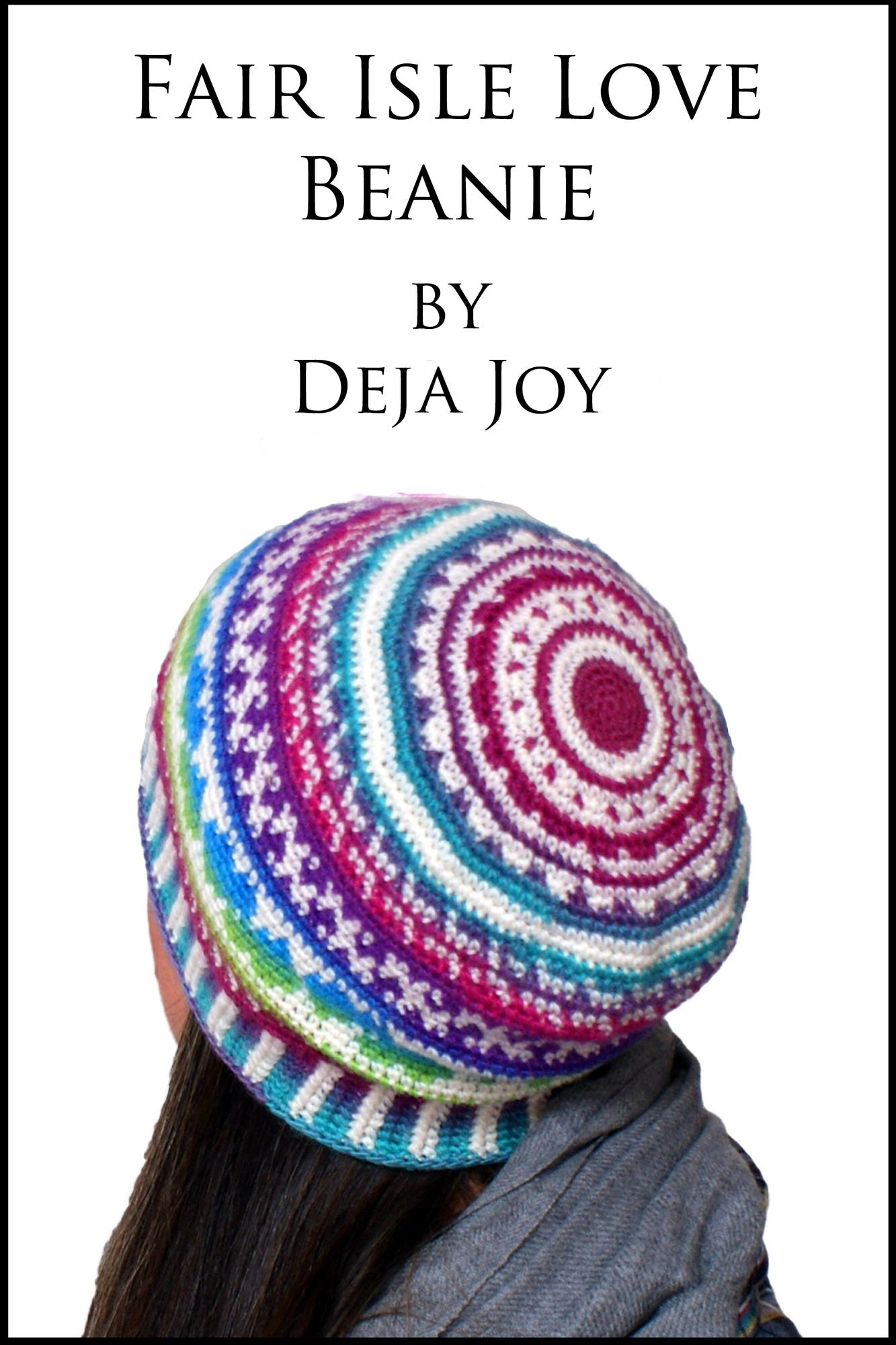 Fair Isle Love Beanie