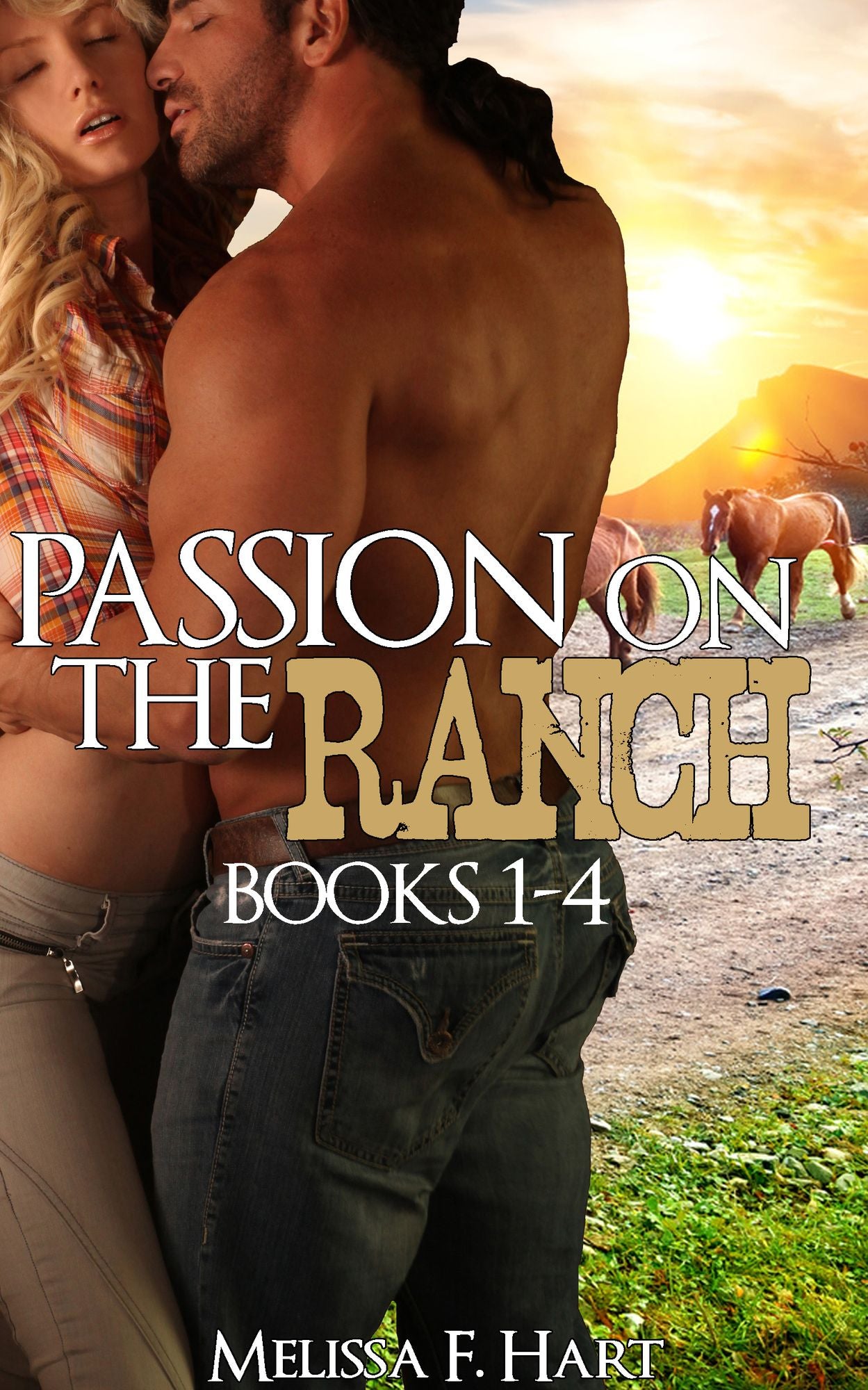 Passion on the Ranch: Books 1-4 (4-Book Bundle) (Erotic Romance - Western Romance)