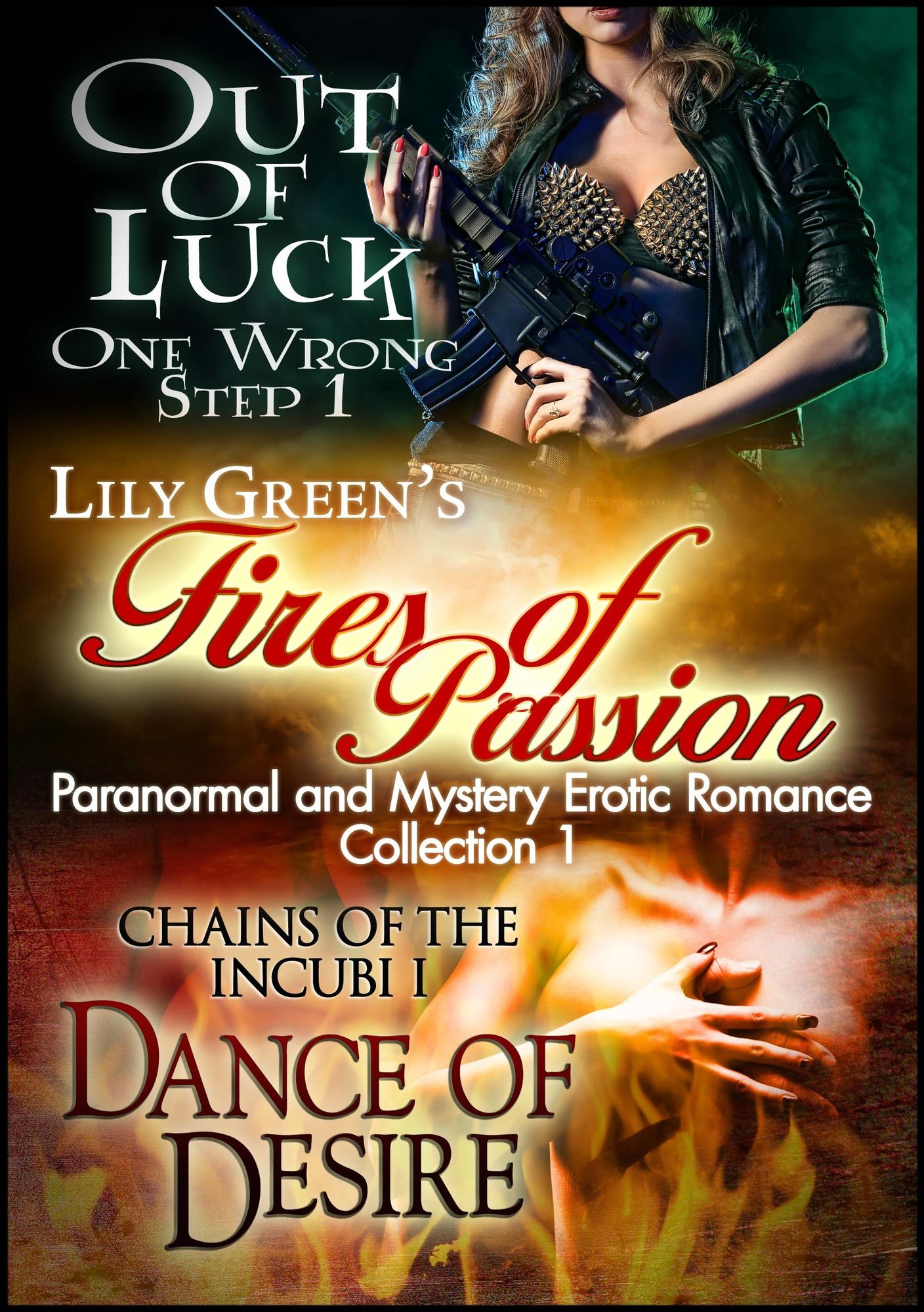 Fires of Passion 1 (Paranormal and Mystery Erotic Romance Collection)