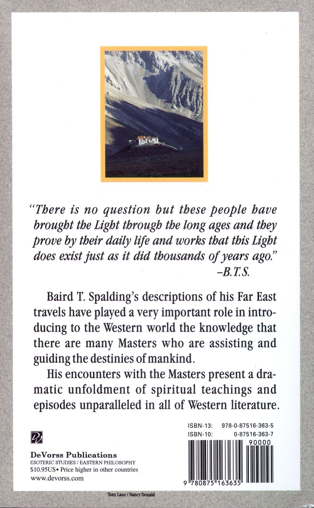 Life & Teaching of the Masters of the Far East, Vol 1