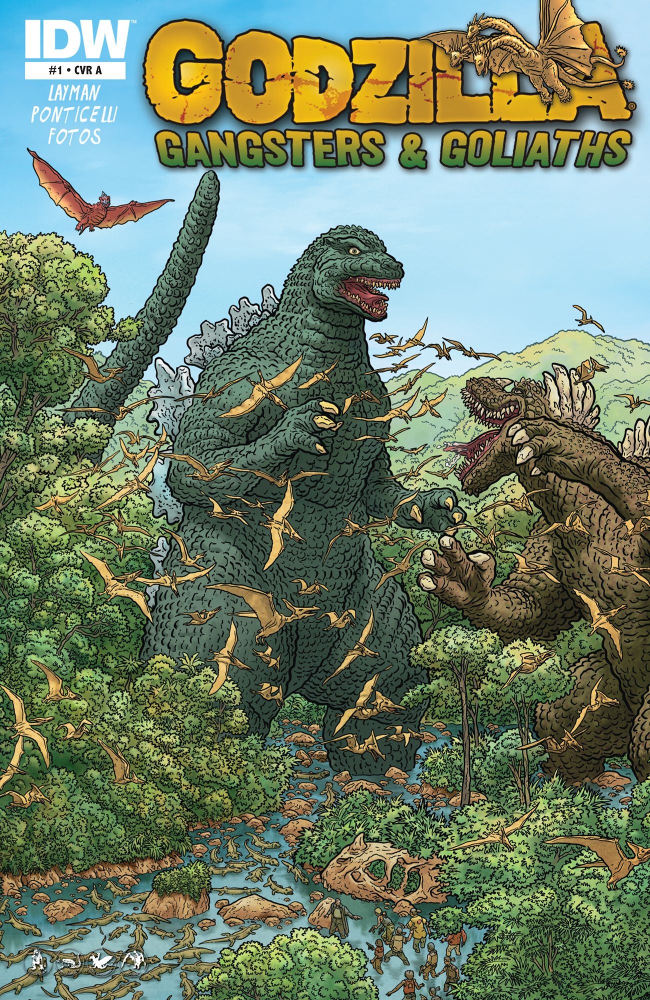 Godzilla: Gangsters & Goliaths #1