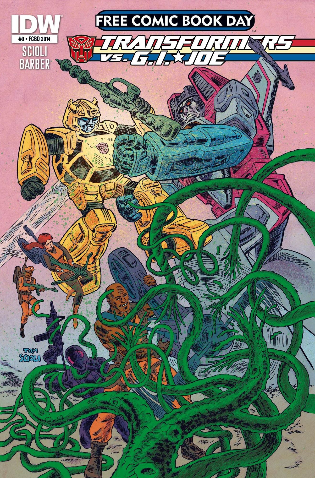 Transformers vs G.I. Joe #0: Free Comic Book Day Special