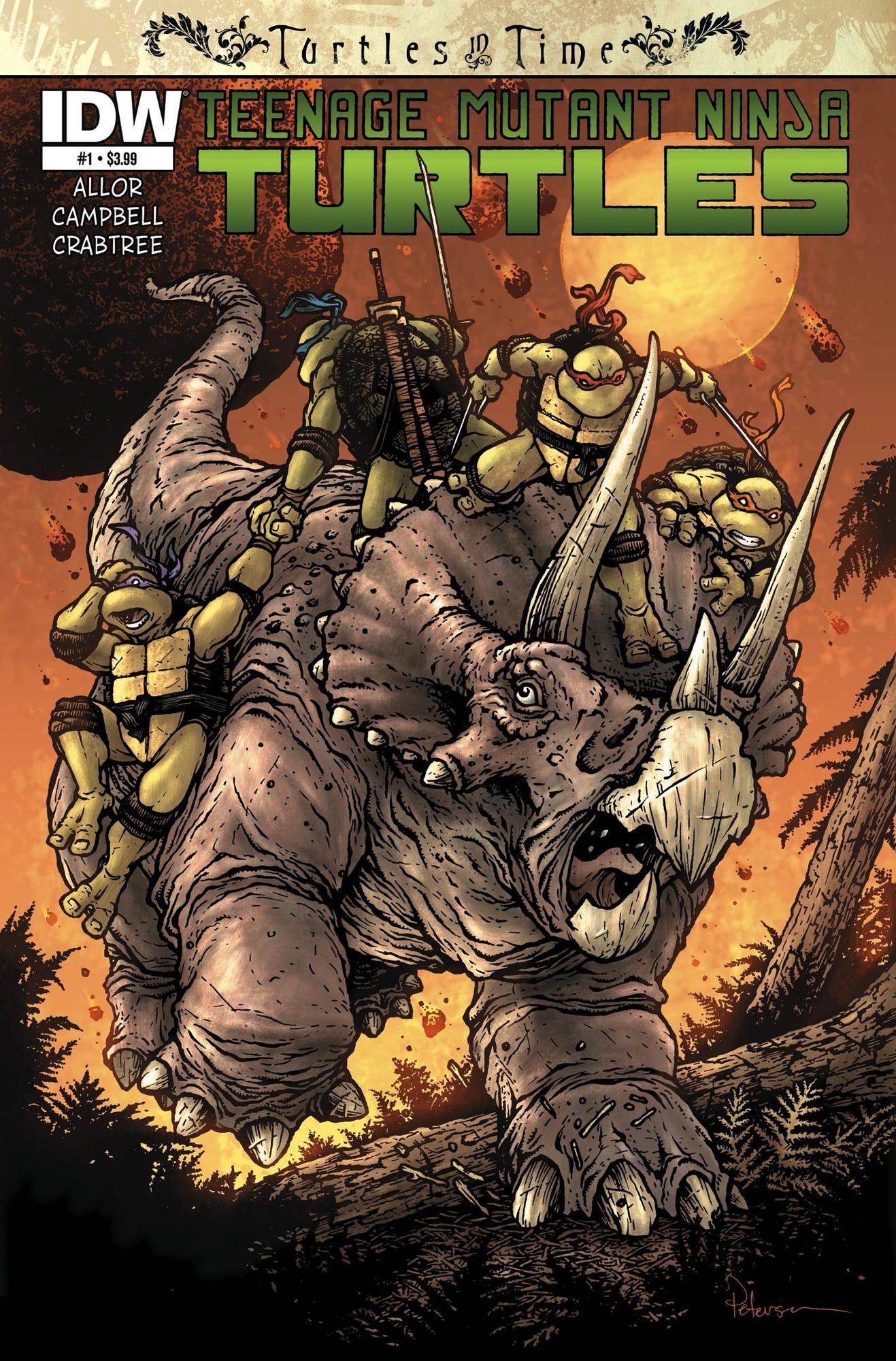 Teenage Mutant Ninja Turtles: Turtles in Time #1